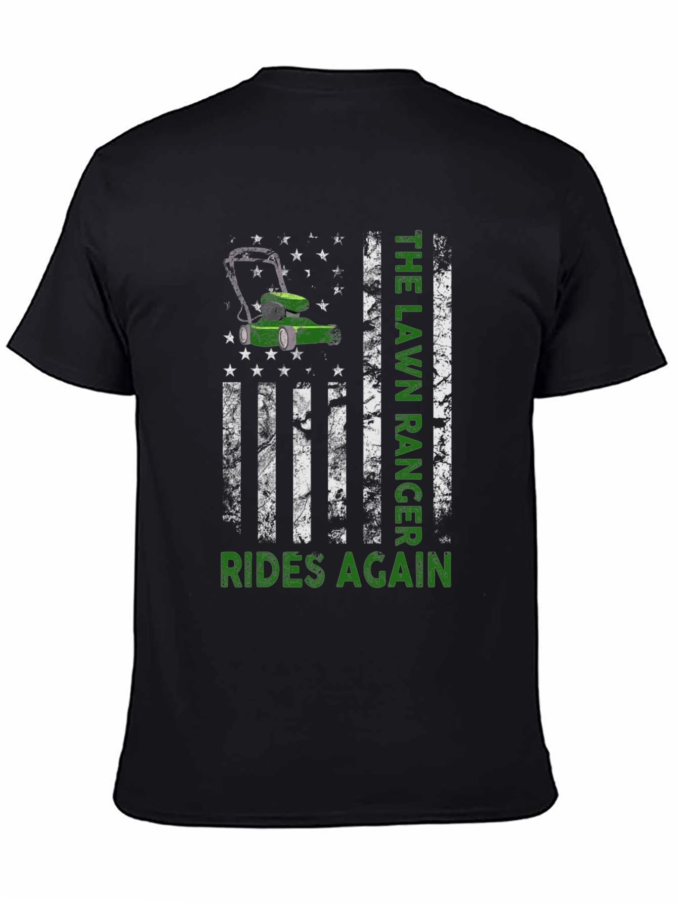 Lawn Ranger Rides Again Graphic T-Shirt