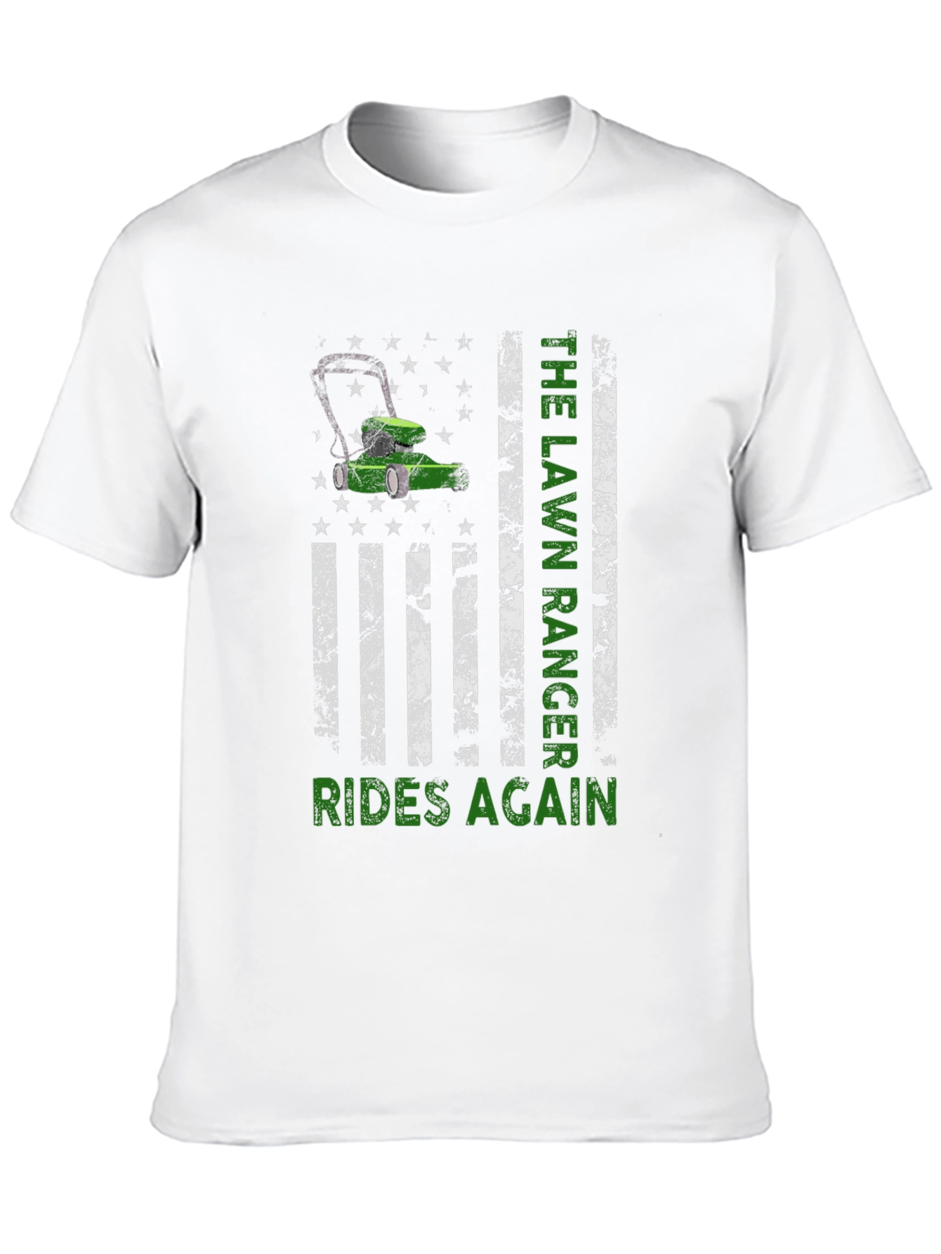 Lawn Ranger Rides Again Graphic T-Shirt