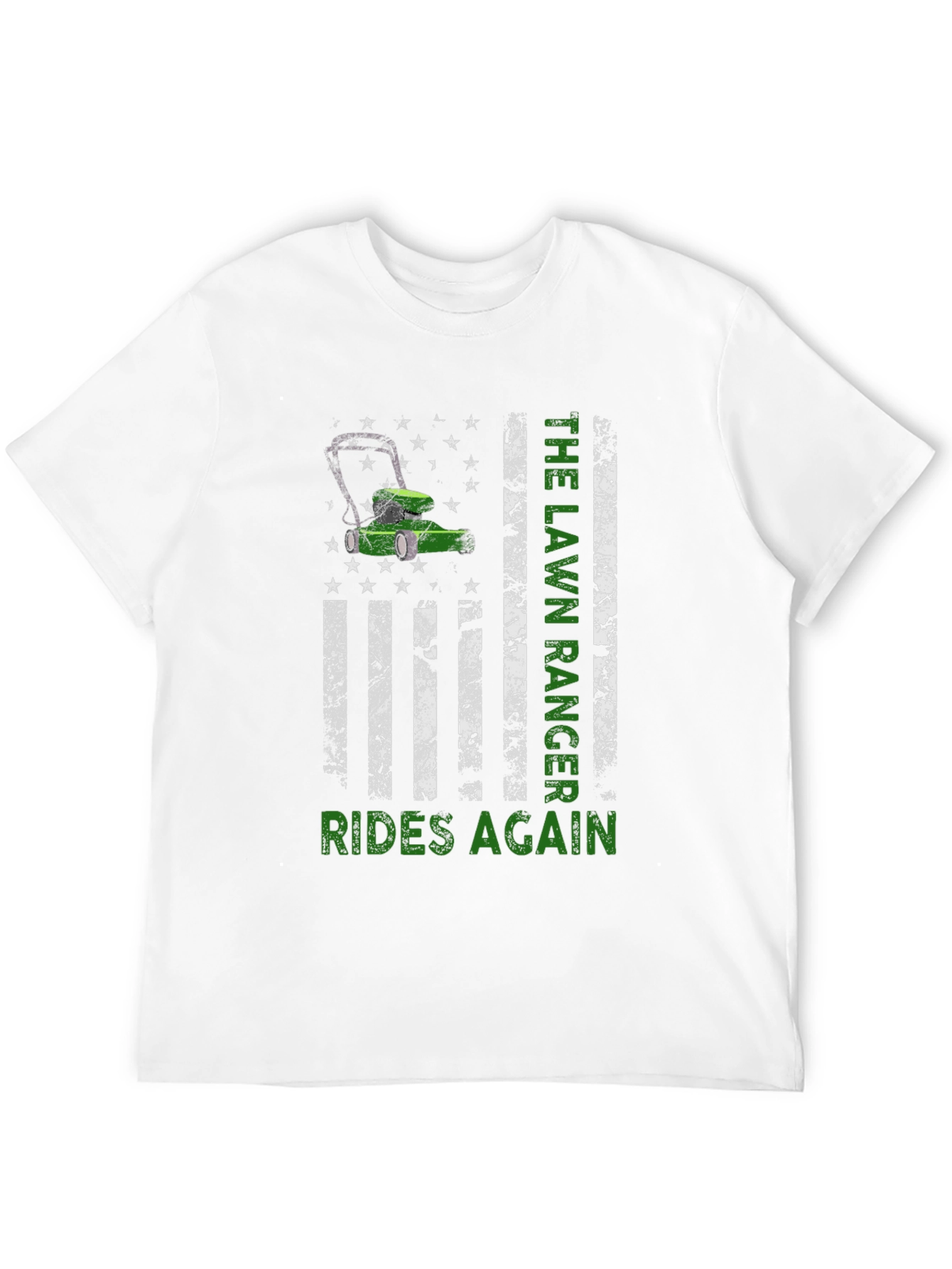 Lawn Ranger Rides Again Graphic T-Shirt