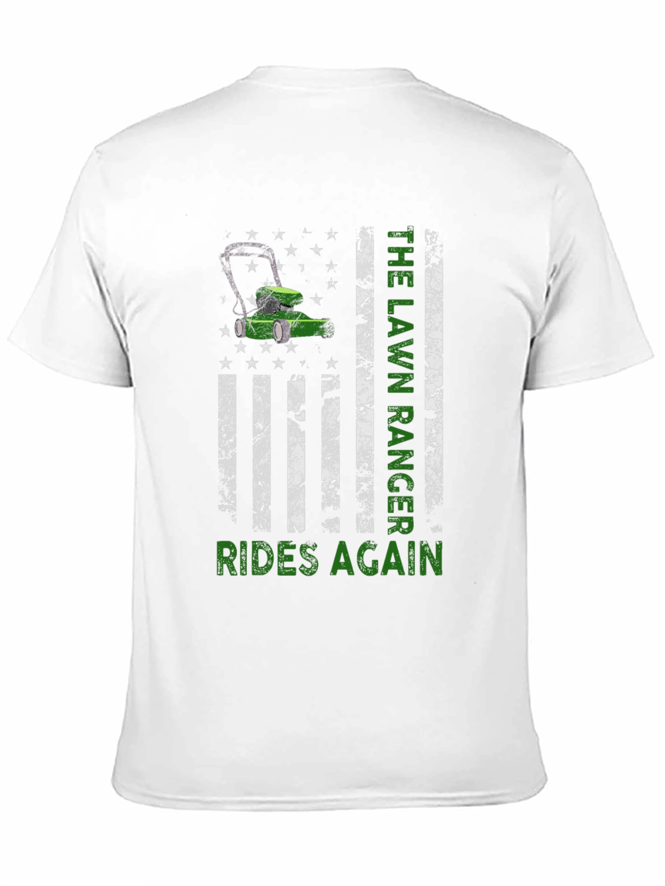 Lawn Ranger Rides Again Graphic T-Shirt
