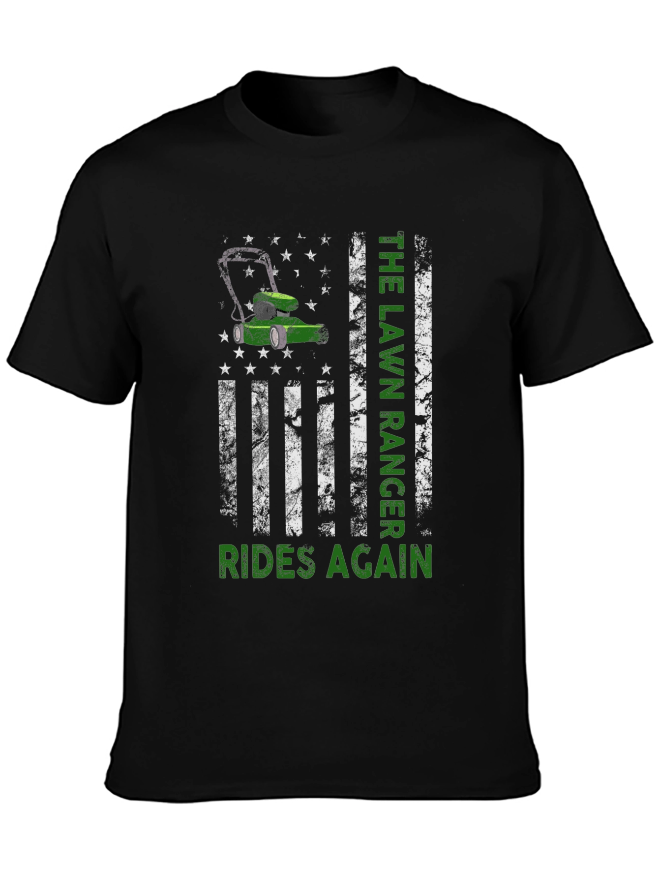 Lawn Ranger Rides Again Graphic T-Shirt