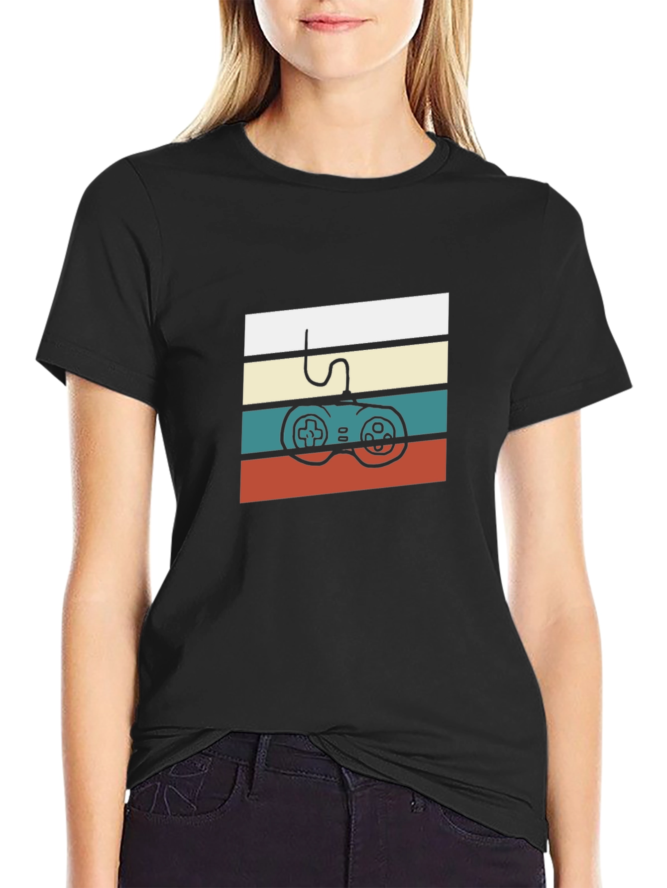 Retro Gamer T-Shirt - Classic Controller Design