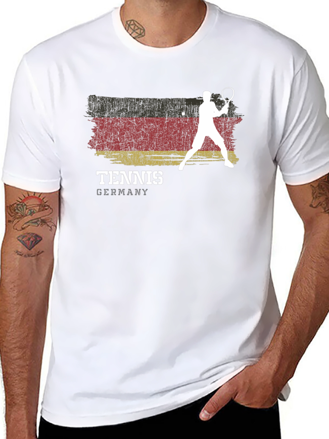 Germany Tennis Flag T-Shirt