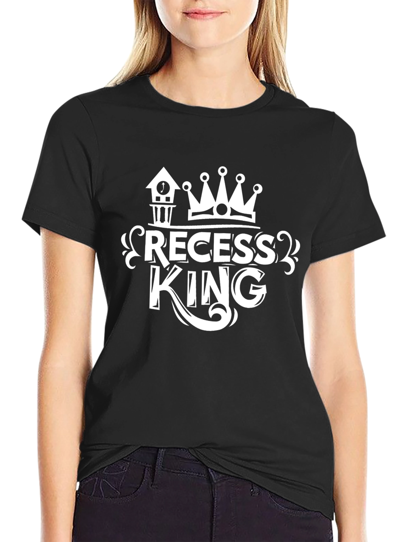 Recess King T-Shirt - Crown Graphic Tee