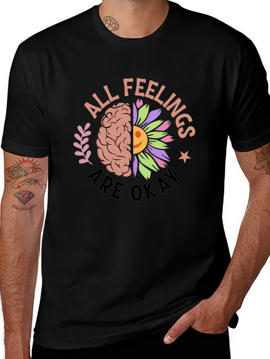 All Feelings Are Okay Graphic Tee