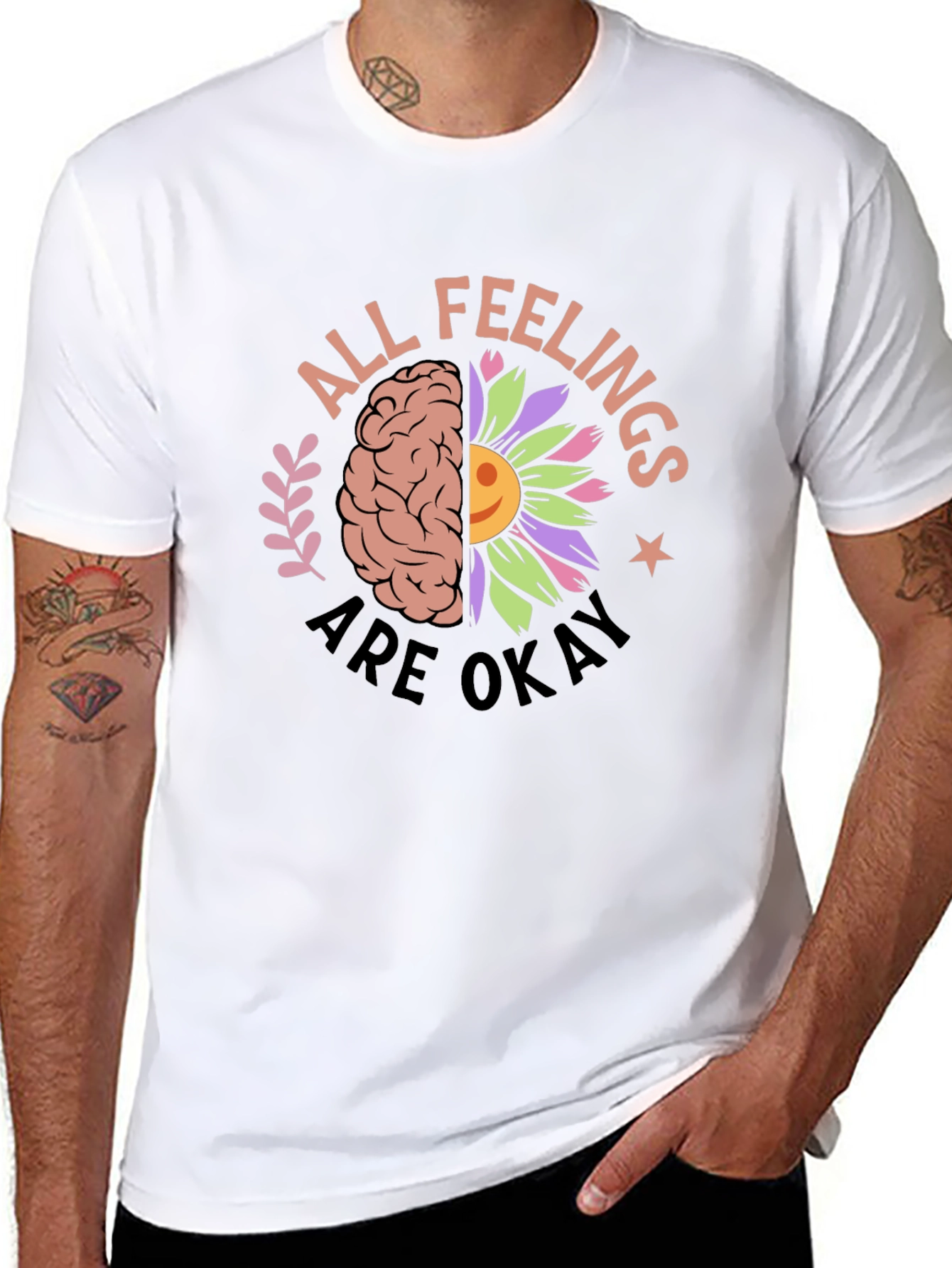 All Feelings Are Okay Graphic Tee