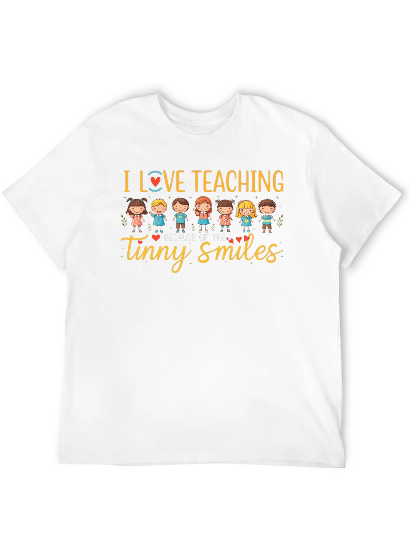 I Love Teaching T-Shirt - Tiny Smiles