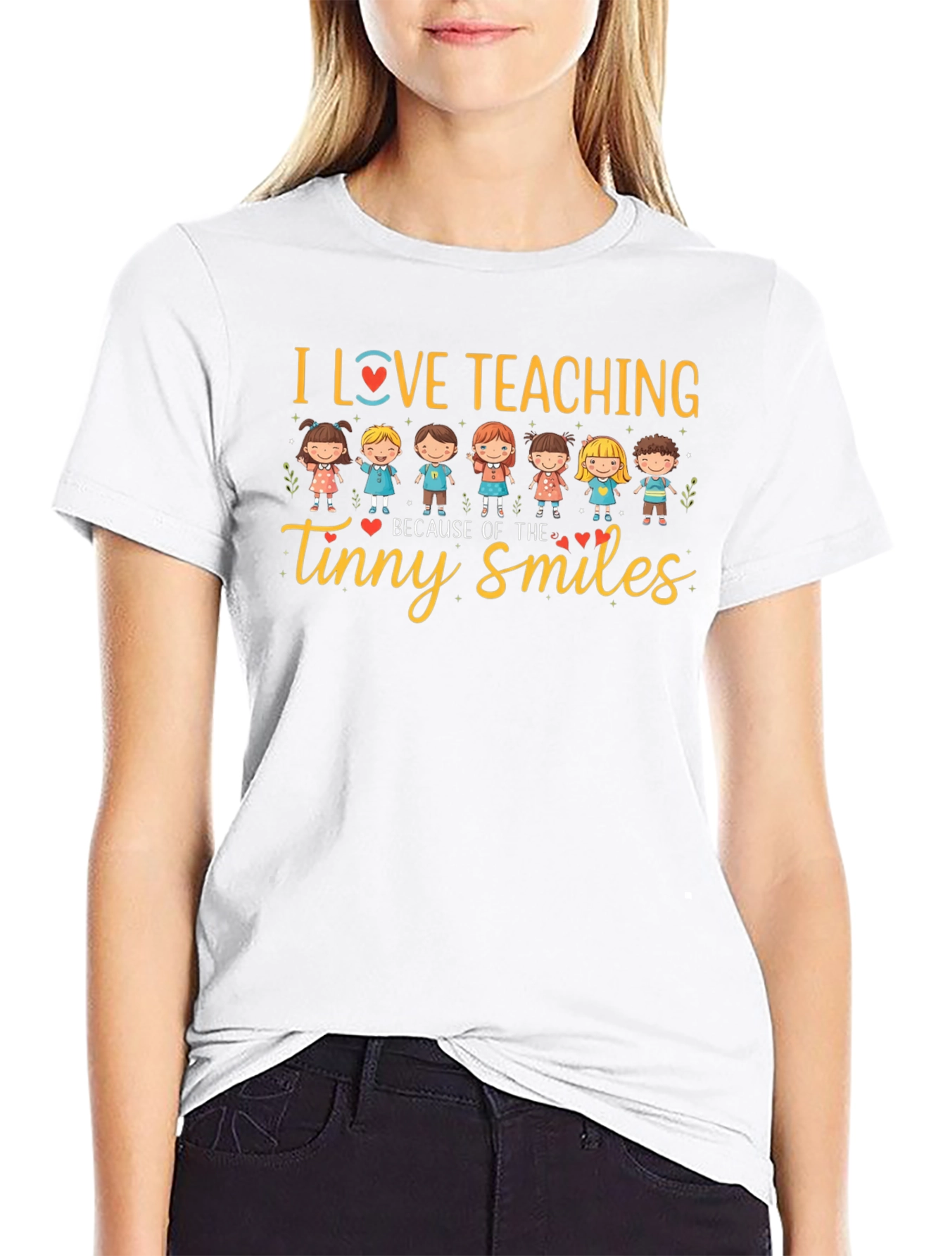 I Love Teaching T-Shirt - Tiny Smiles