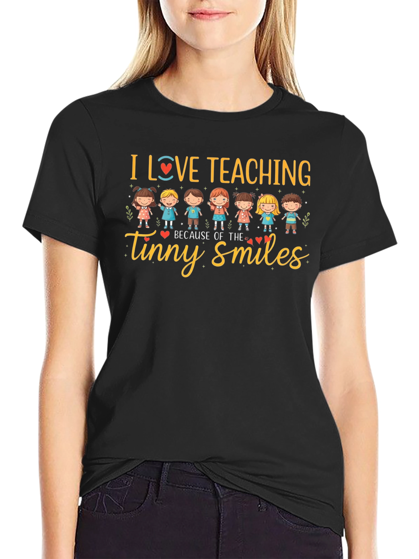 I Love Teaching T-Shirt - Tiny Smiles