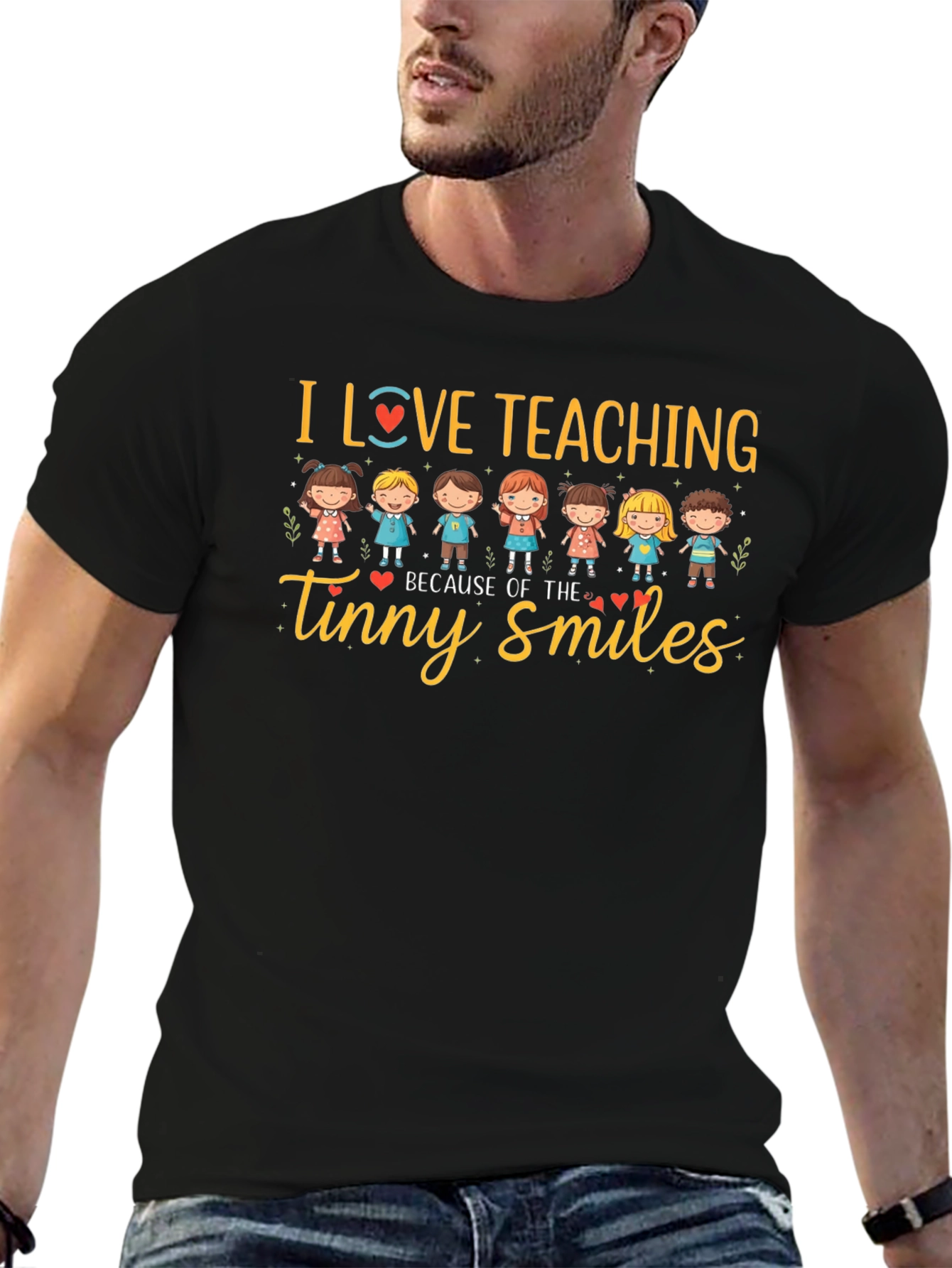 I Love Teaching T-Shirt - Tiny Smiles