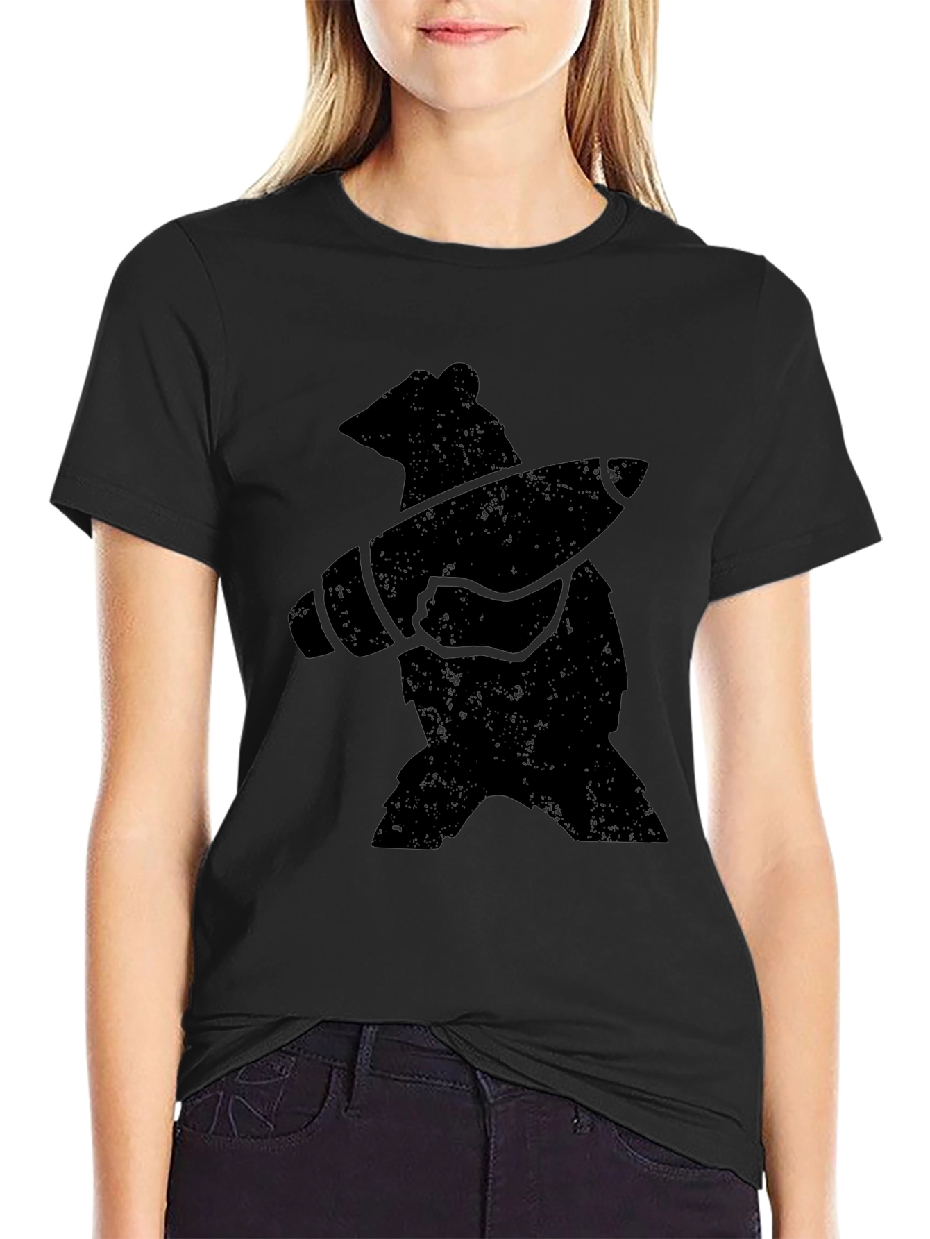 Bear Rocket T-Shirt - Cool Graphic Tee