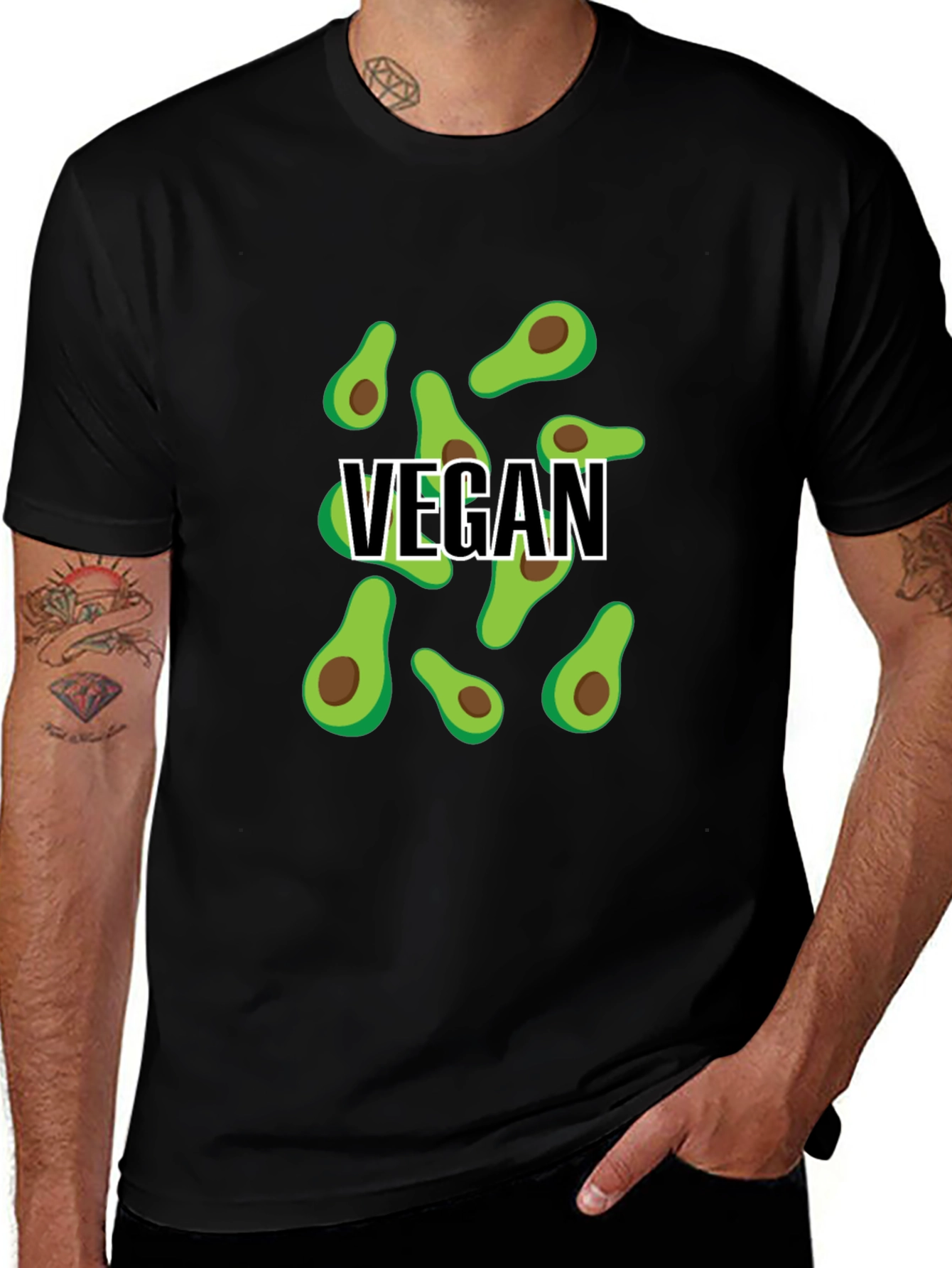Vegan Avocado T-Shirt - Unisex Style