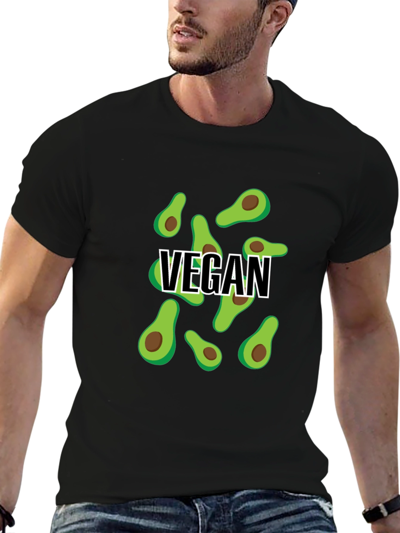 Vegan Avocado T-Shirt - Unisex Style