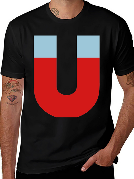 Novelty Magnet T-Shirt - Geeky Graphic Tee