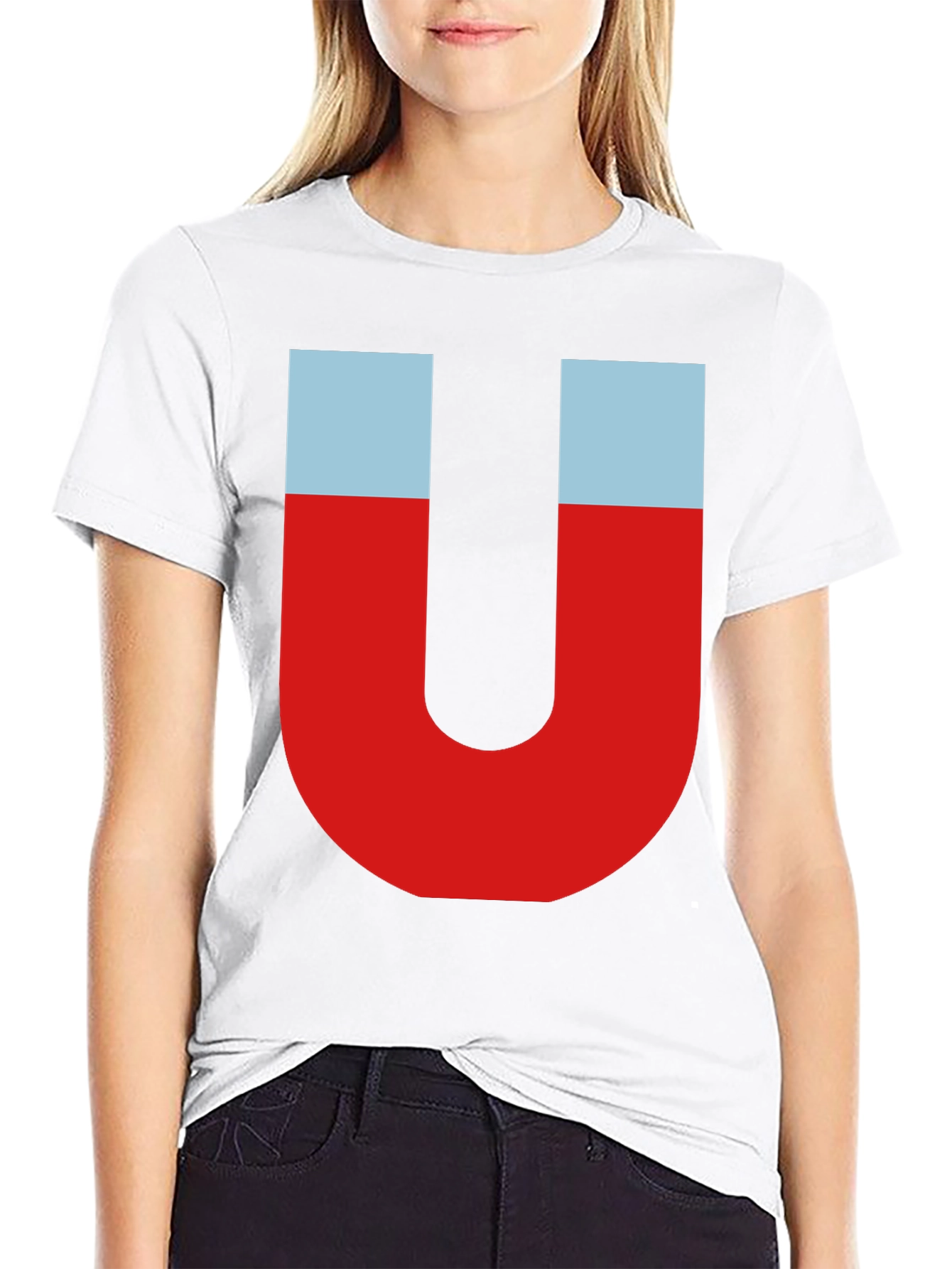 Novelty Magnet T-Shirt - Geeky Graphic Tee