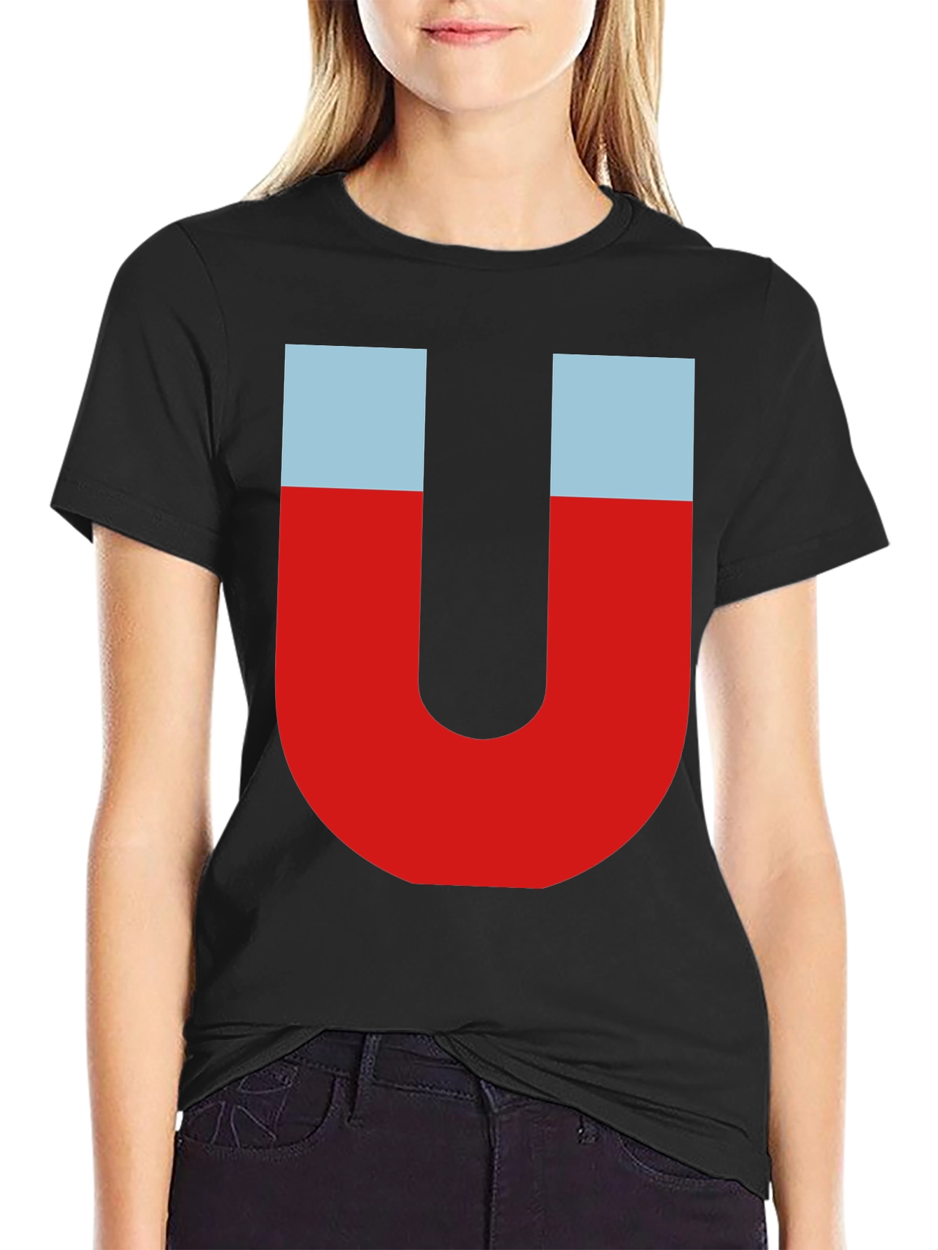 Novelty Magnet T-Shirt - Geeky Graphic Tee