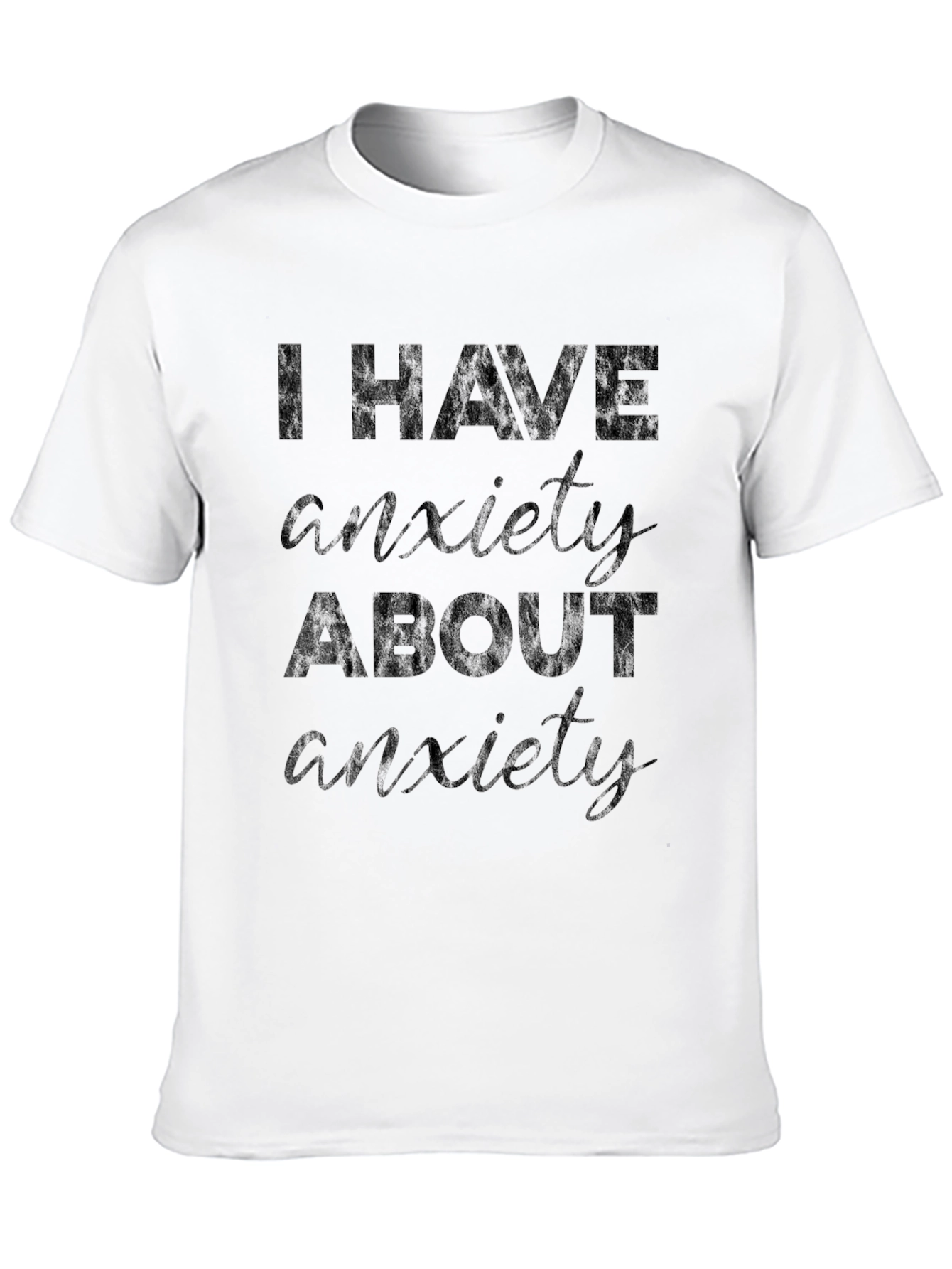 Anxiety T-Shirt - Black Humor Tee