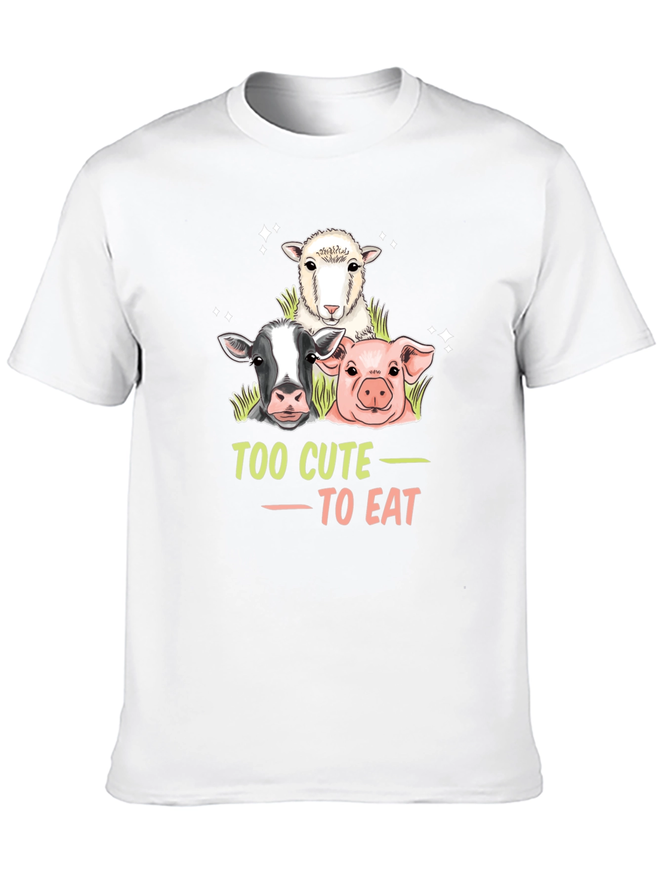 Too Cute to Eat Vegan T-Shirt