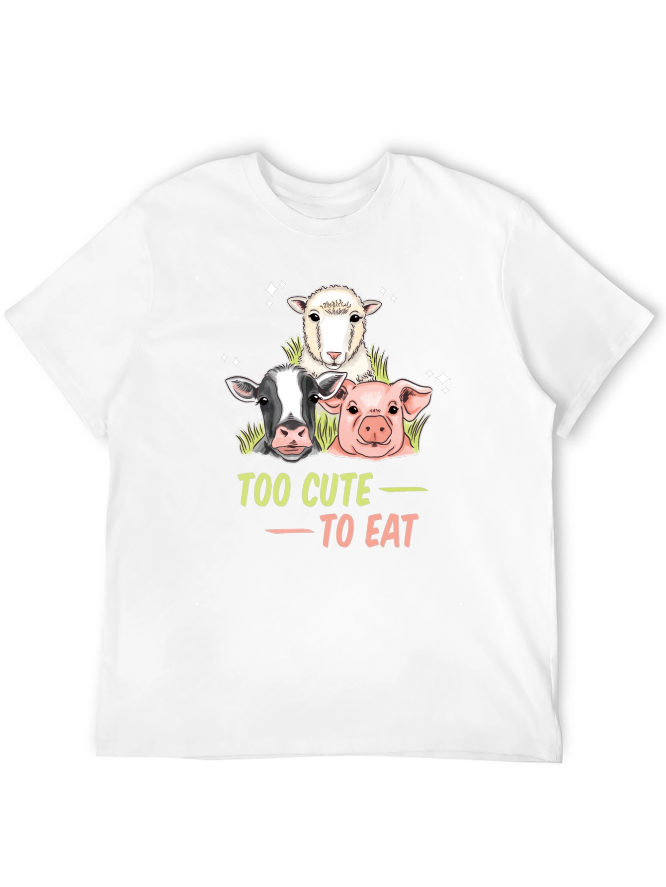 Too Cute to Eat Vegan T-Shirt