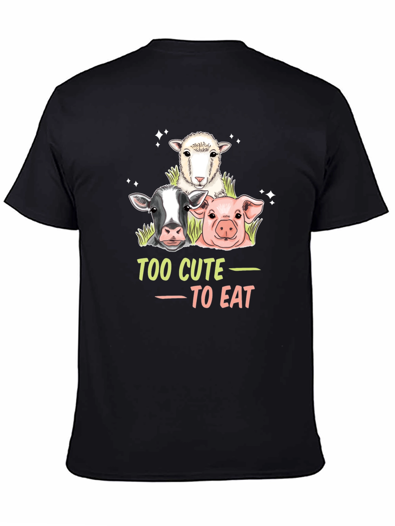 Too Cute to Eat Vegan T-Shirt