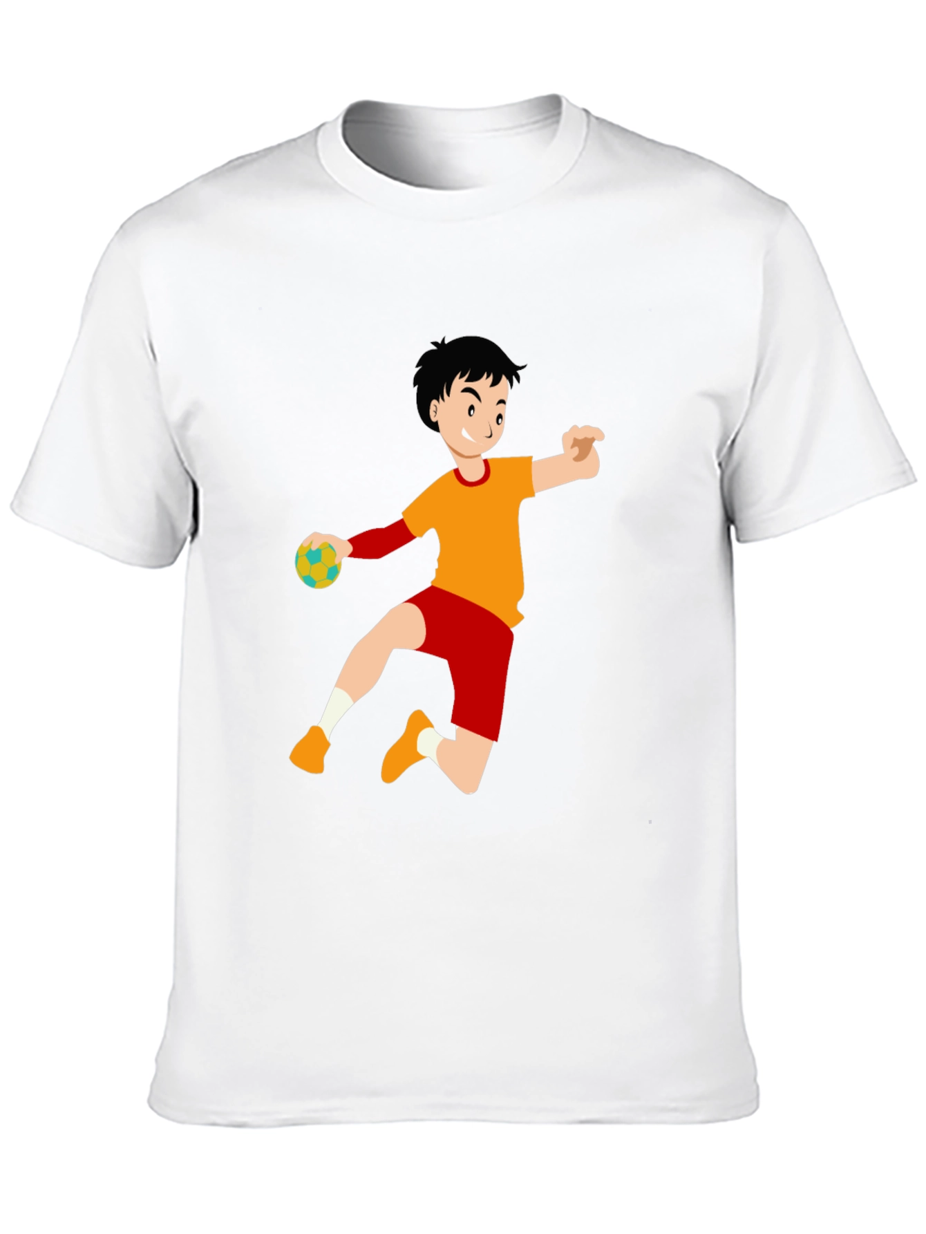 Handball Player Graphic Tee