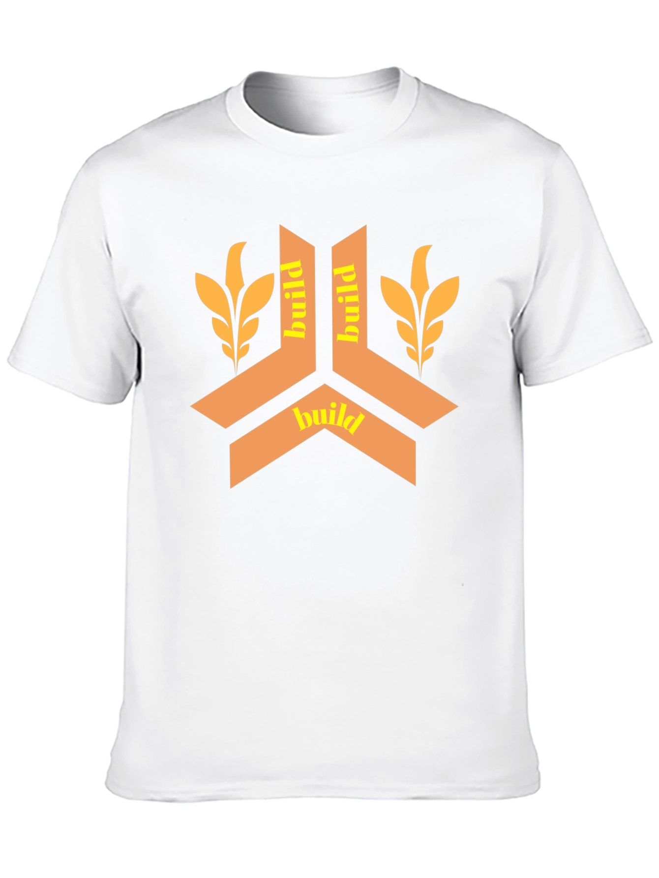 Build Design Black T-Shirt