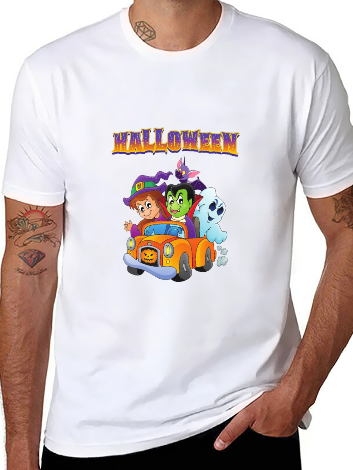 Halloween Cartoon T-Shirt
