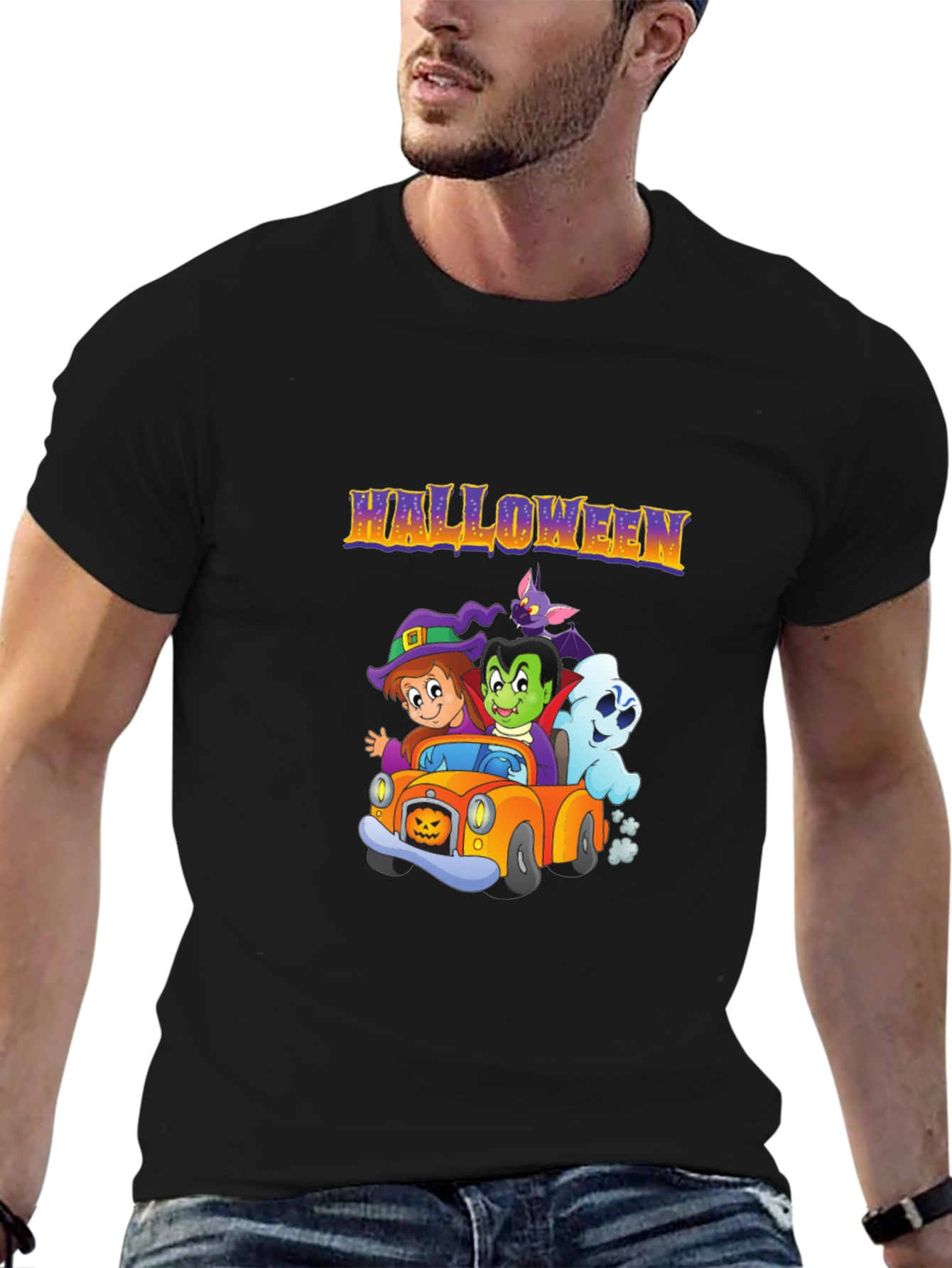 Halloween Cartoon T-Shirt