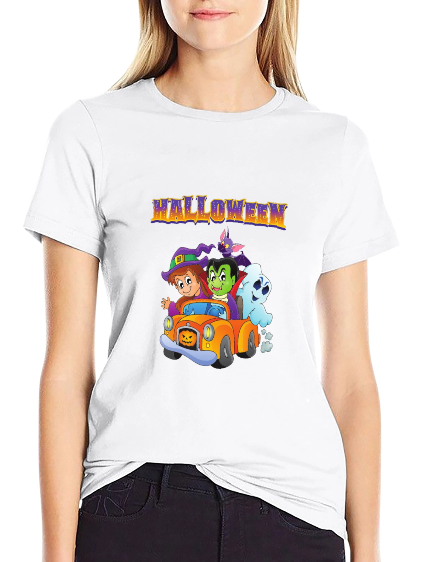 Halloween Cartoon T-Shirt
