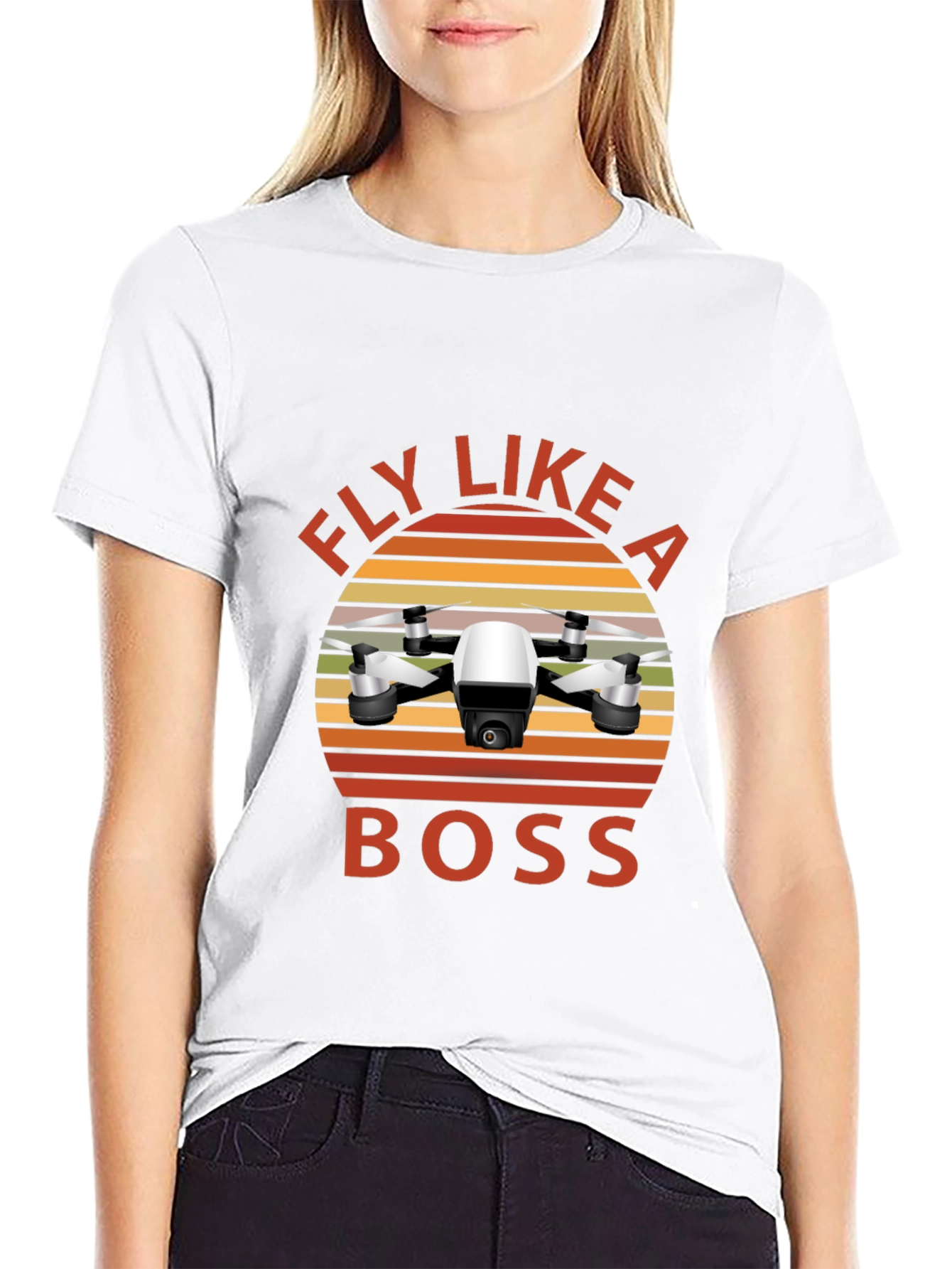 Fly Like A Boss Drone T-Shirt