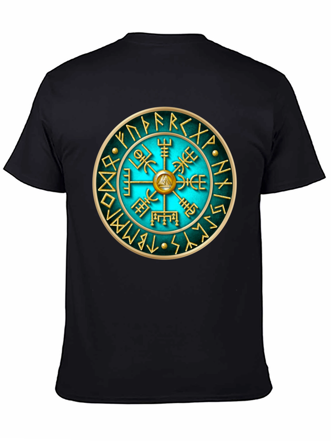 Vegvisir Compass Rune T-Shirt Viking Norse Mythology