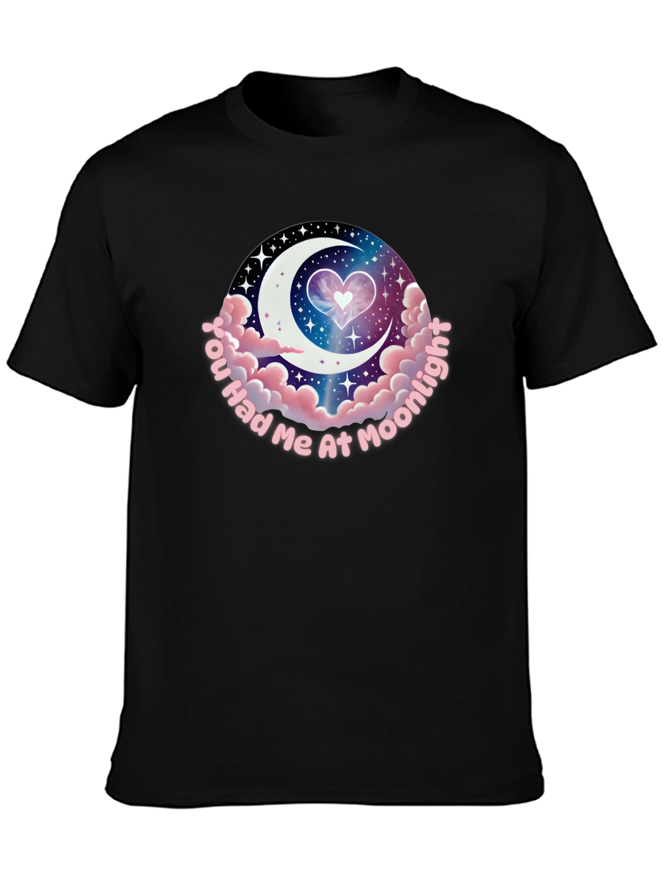 Moonlight Heart Graphic T-Shirt