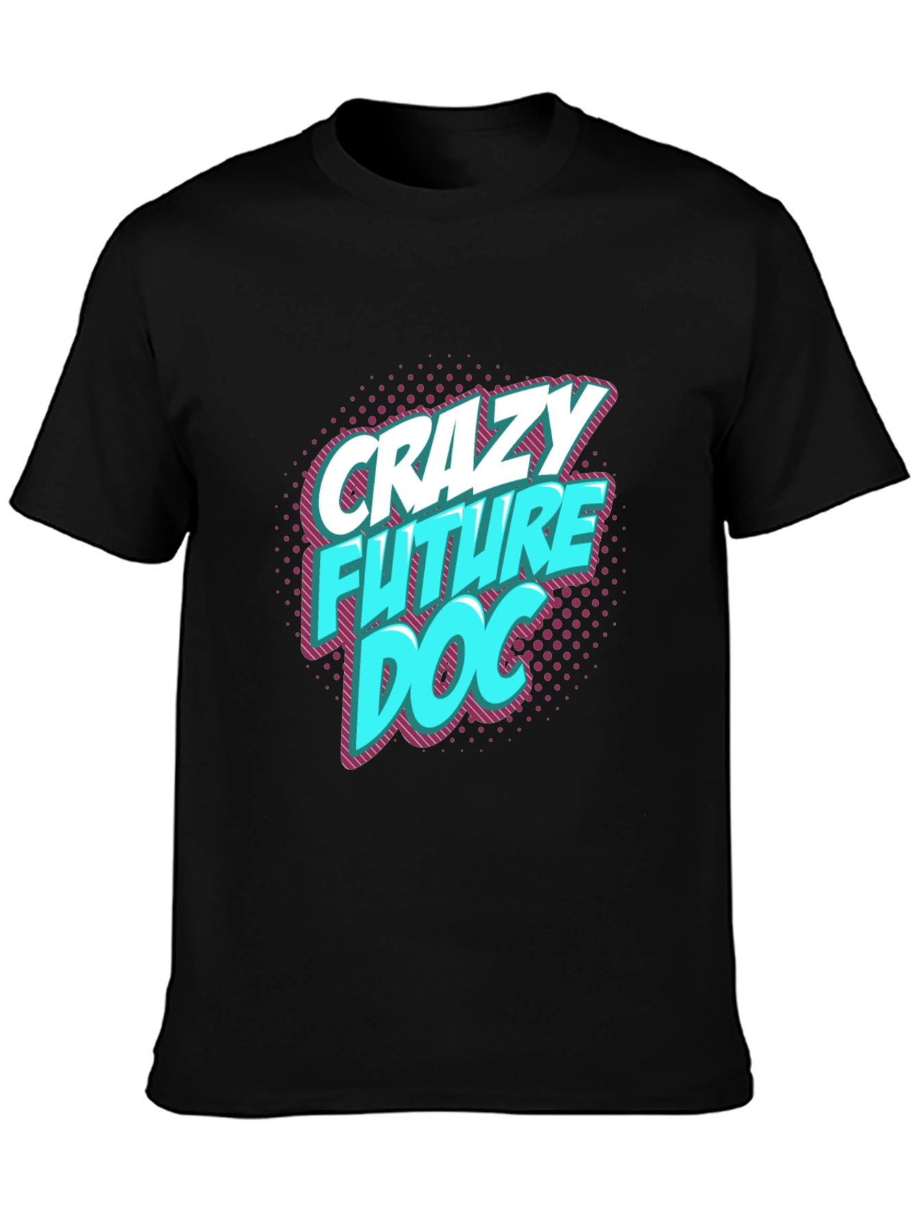 Crazy Future Doc Black T-Shirt