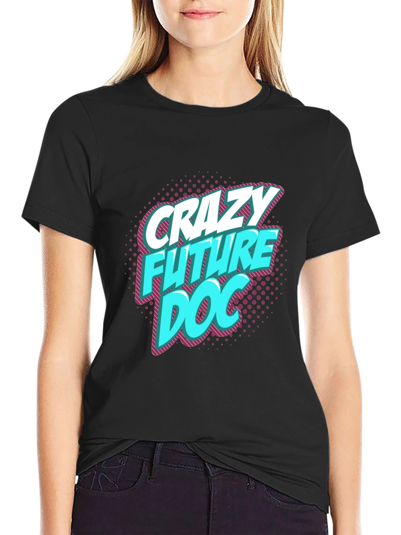 Crazy Future Doc Black T-Shirt