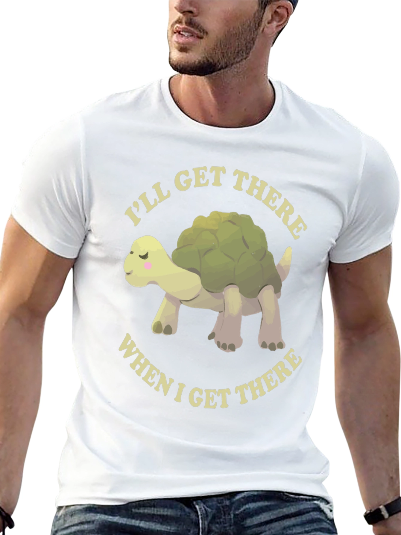 Cute Turtle T-Shirt - Ill Get There!