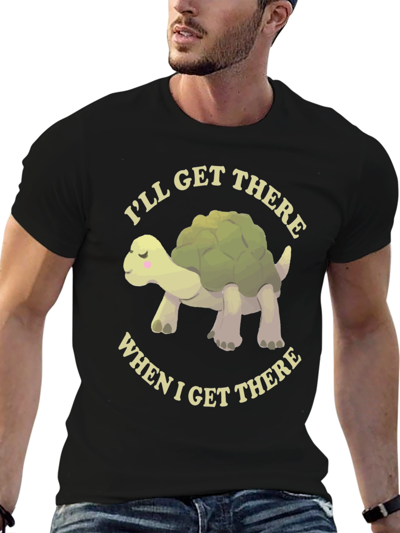 Cute Turtle T-Shirt - Ill Get There!