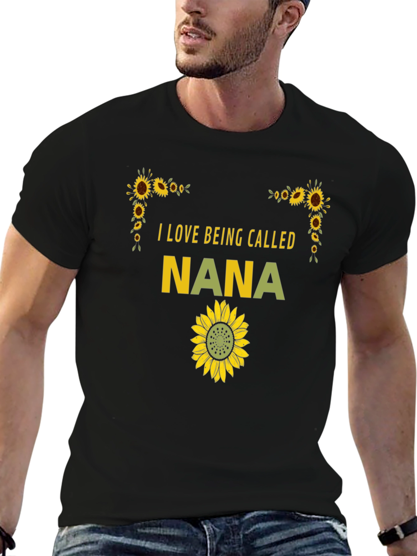 I Love Being Called Nana Sunflower T-Shirt