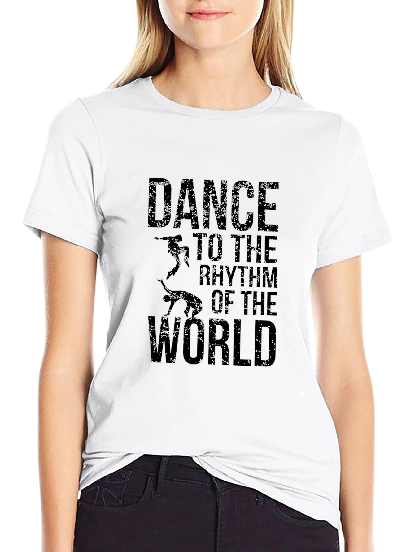 Dance to the Rhythm T-Shirt - Grunge Style