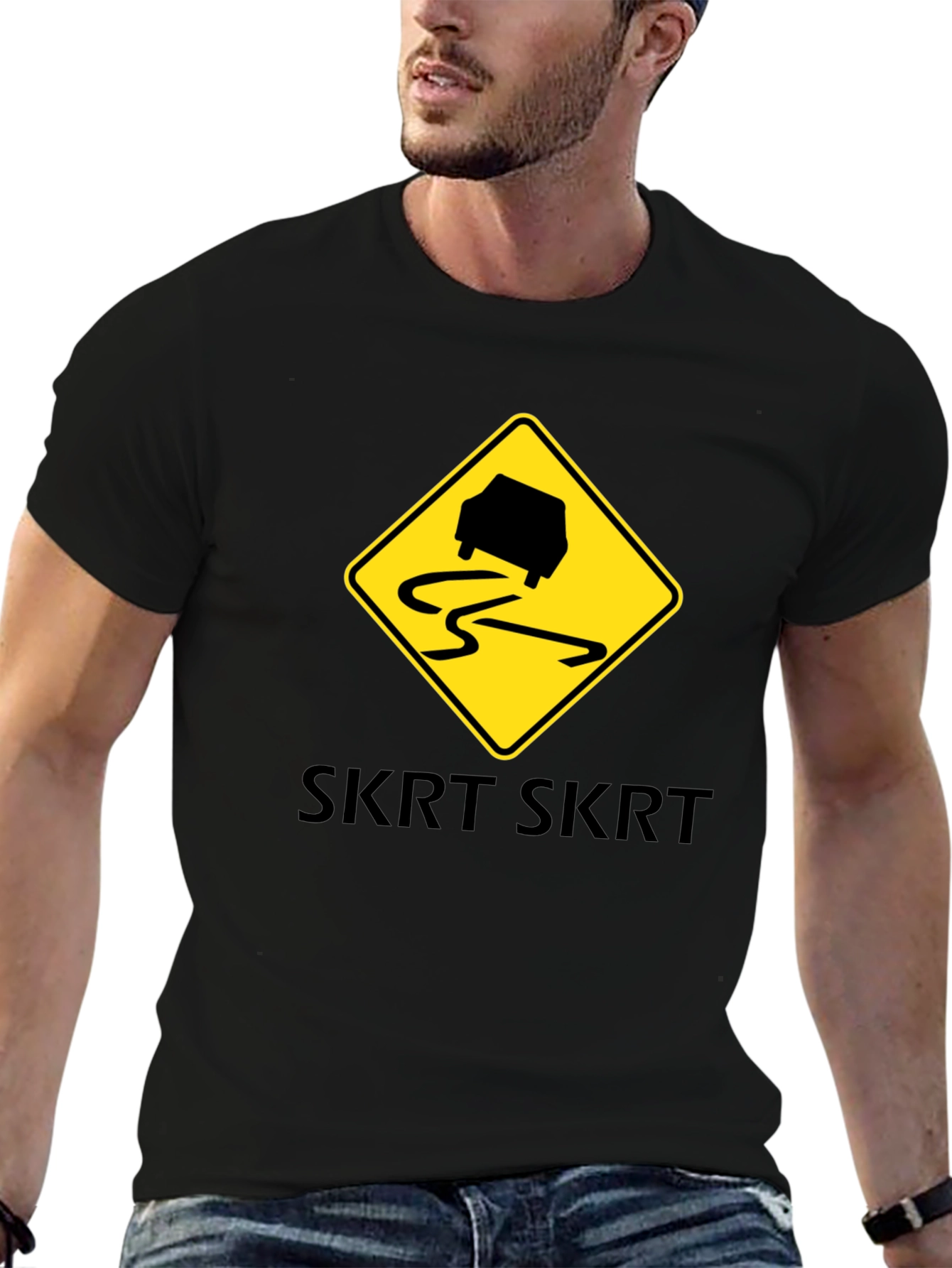Skrt Skrt Car T-Shirt - Road Hazard Tee