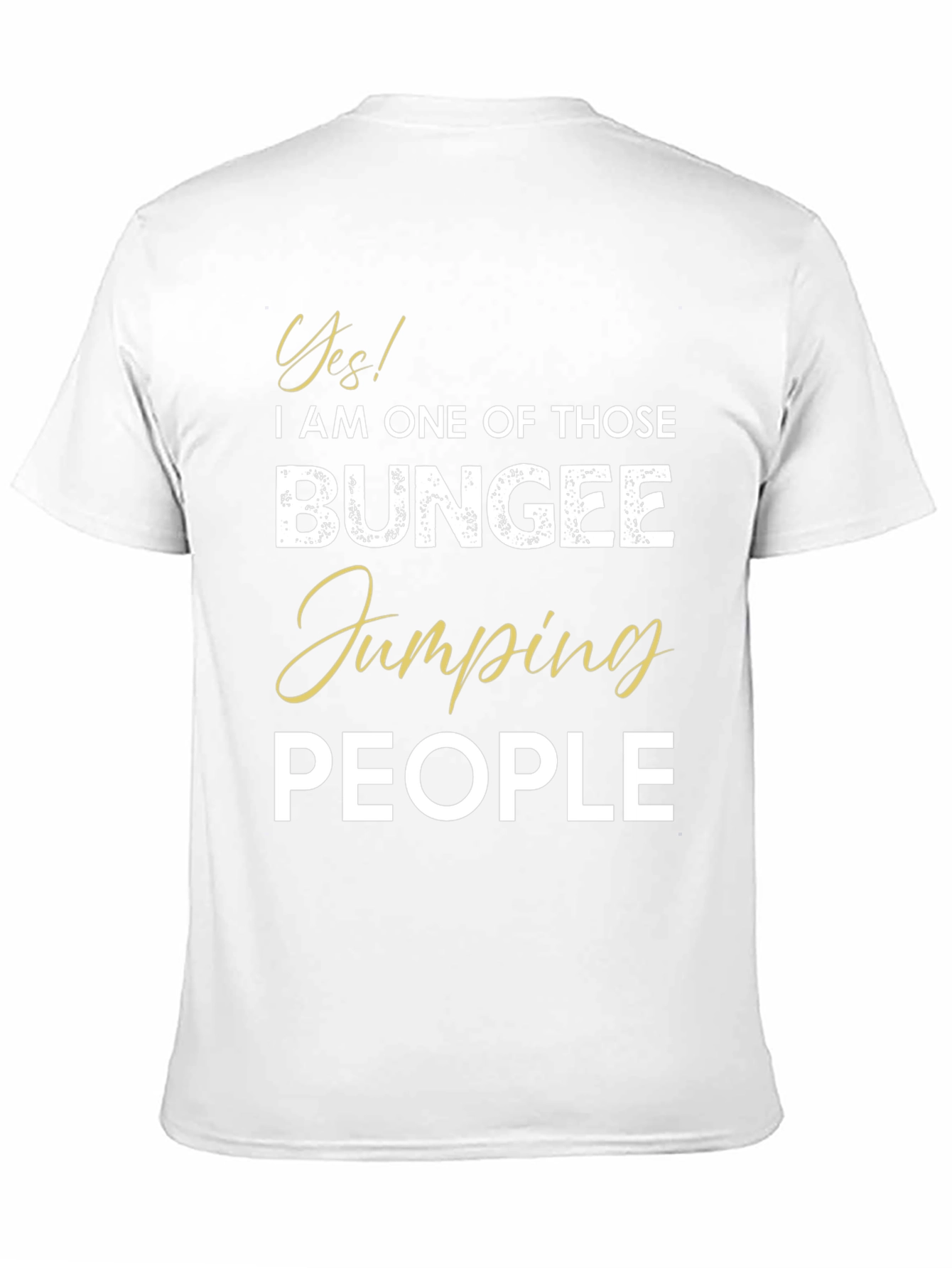 Bungee Jumping Enthusiast Graphic T-Shirt