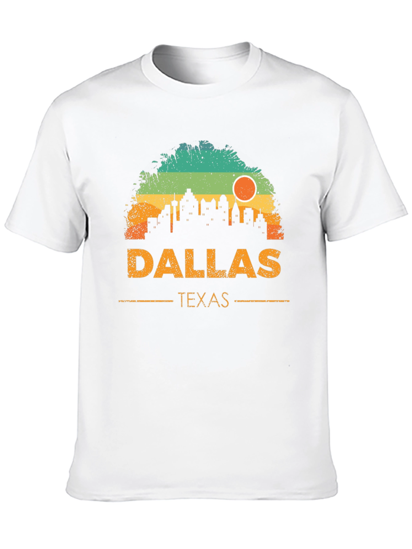 Dallas Texas Skyline Graphic T-Shirt
