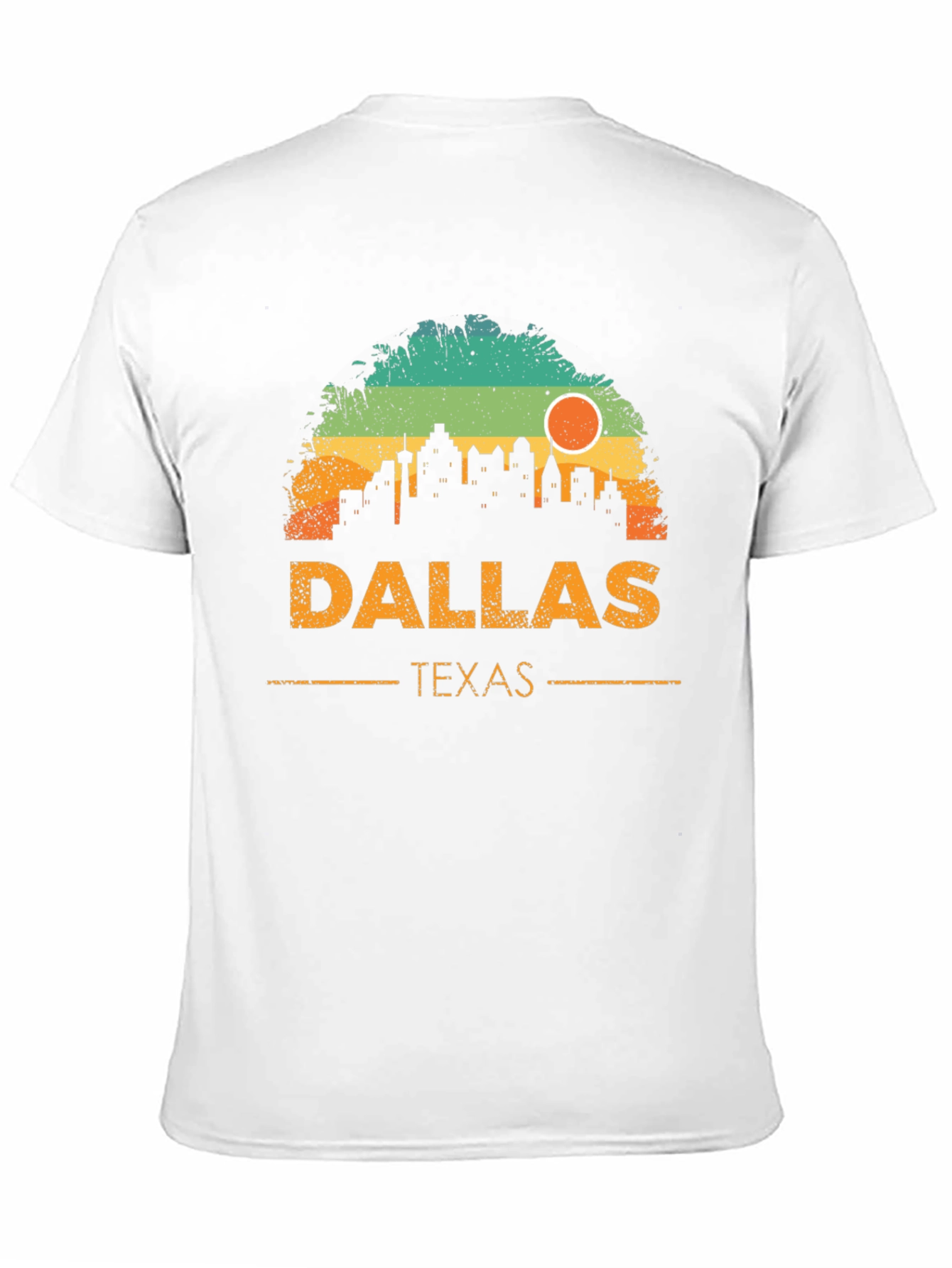 Dallas Texas Skyline Graphic T-Shirt