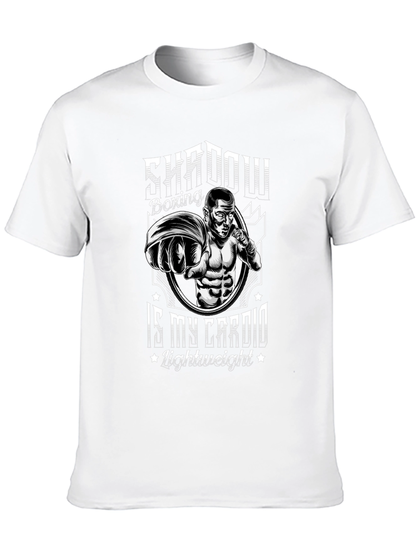 Shadow Boxing Cardio T-Shirt - Lightweight Training Tee