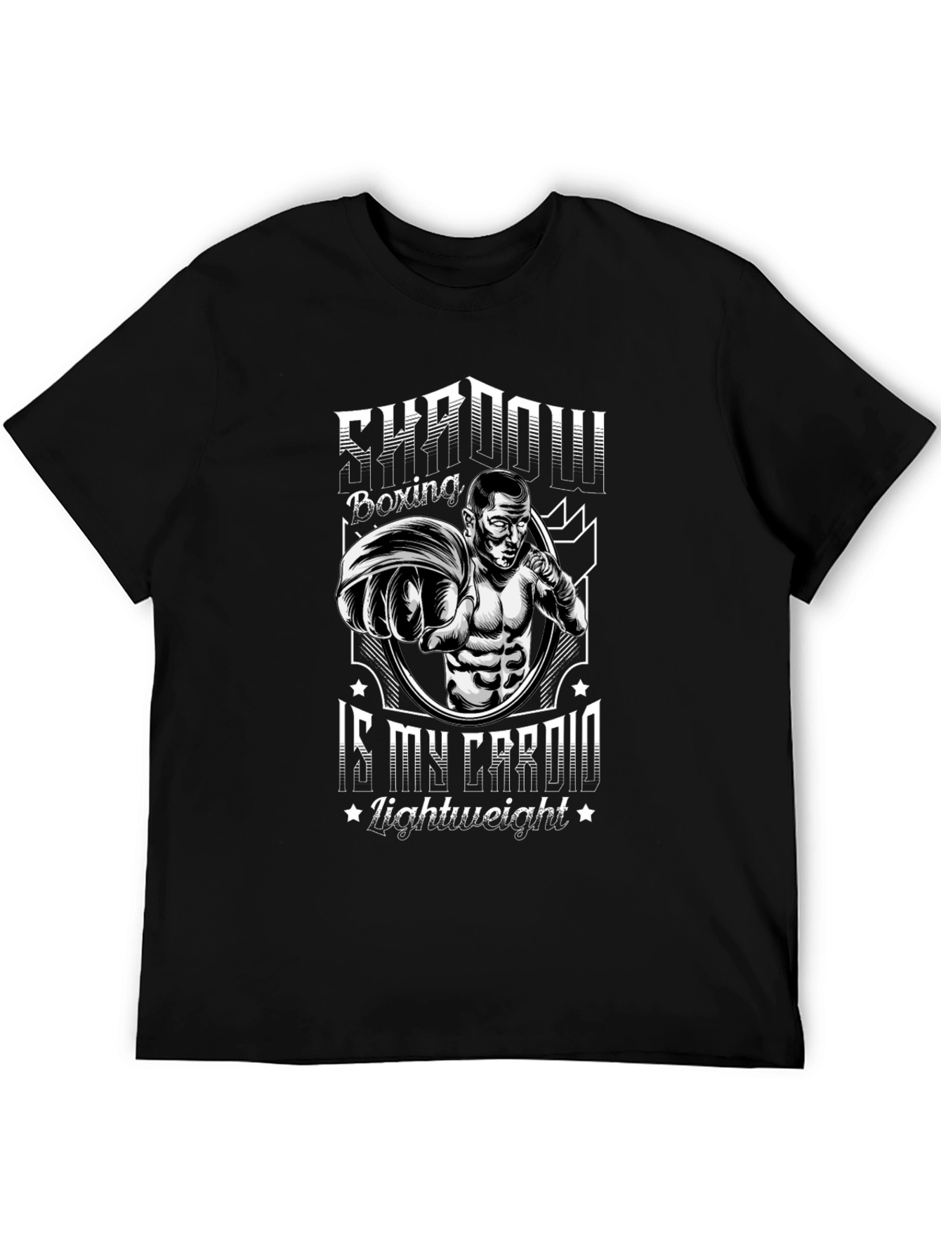 Shadow Boxing Cardio T-Shirt - Lightweight Training Tee