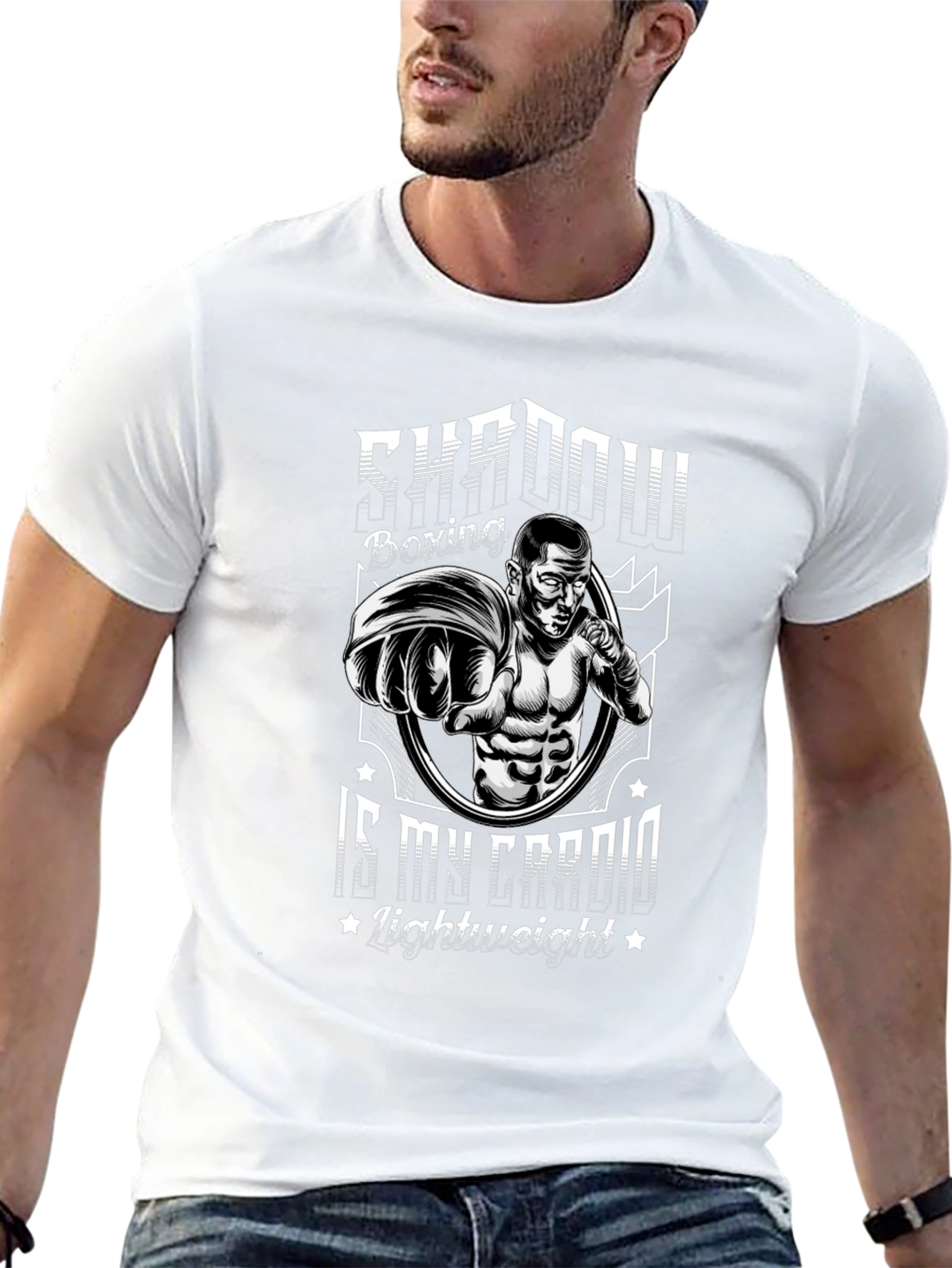 Shadow Boxing Cardio T-Shirt - Lightweight Training Tee