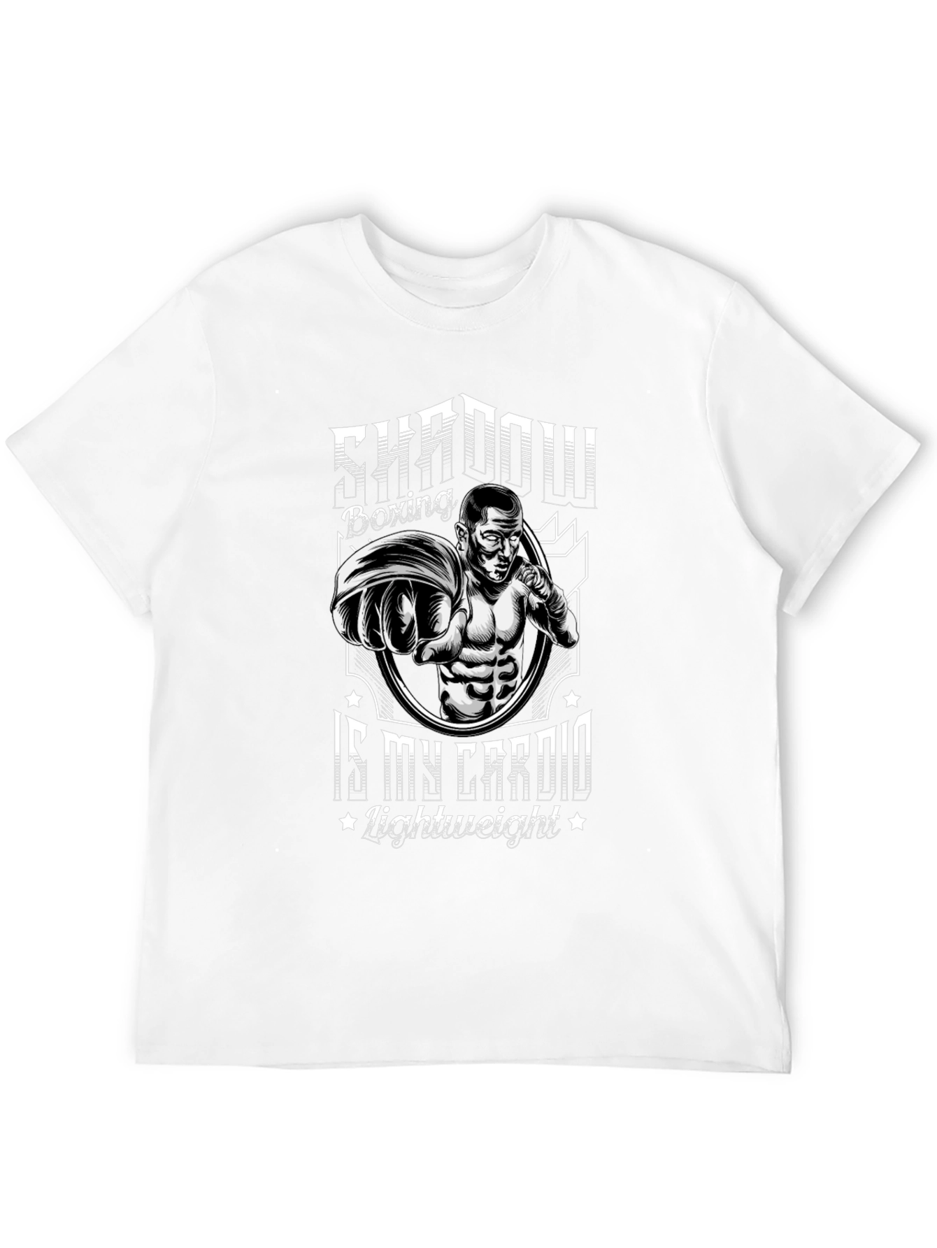 Shadow Boxing Cardio T-Shirt - Lightweight Training Tee
