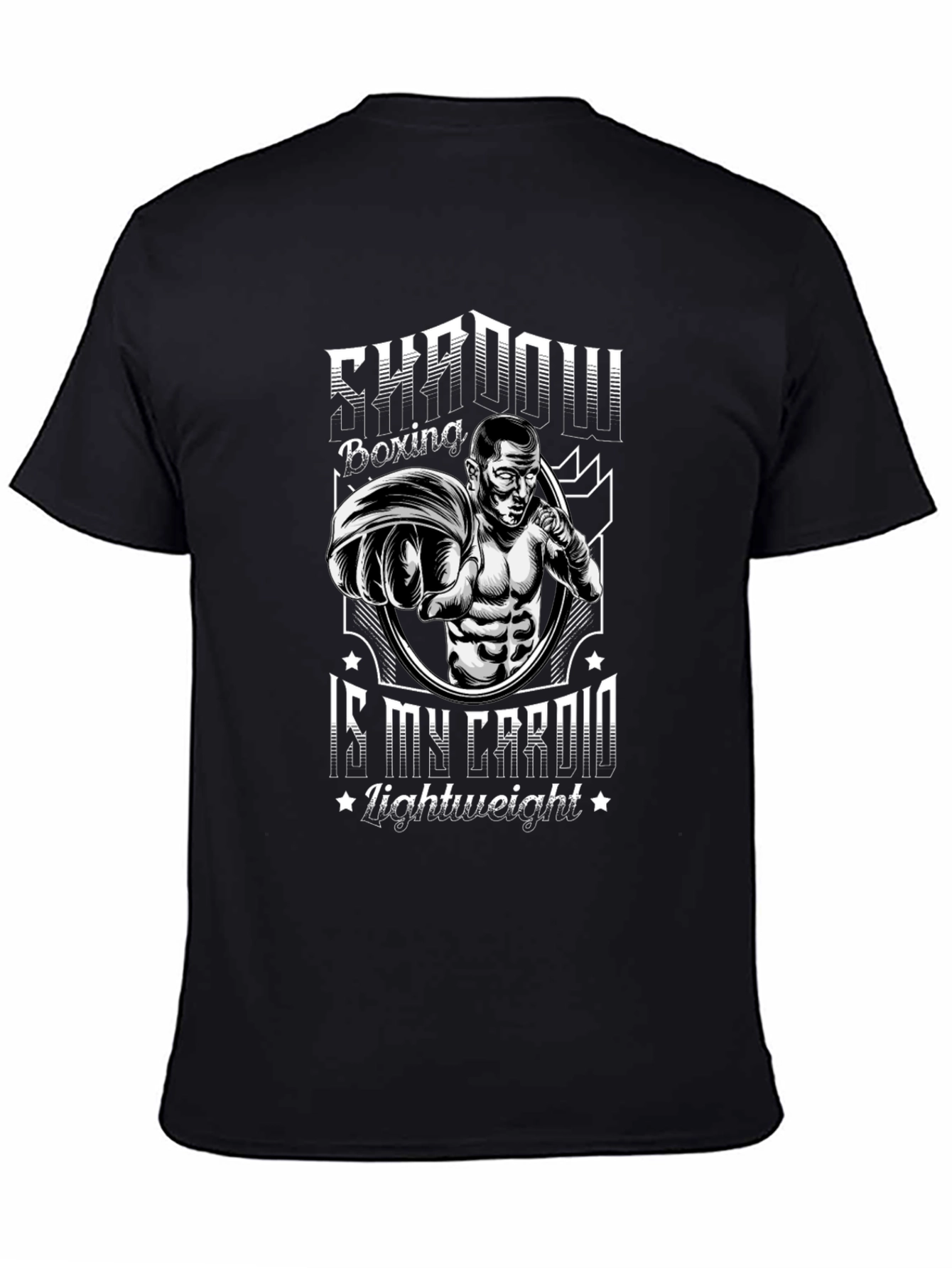 Shadow Boxing Cardio T-Shirt - Lightweight Training Tee
