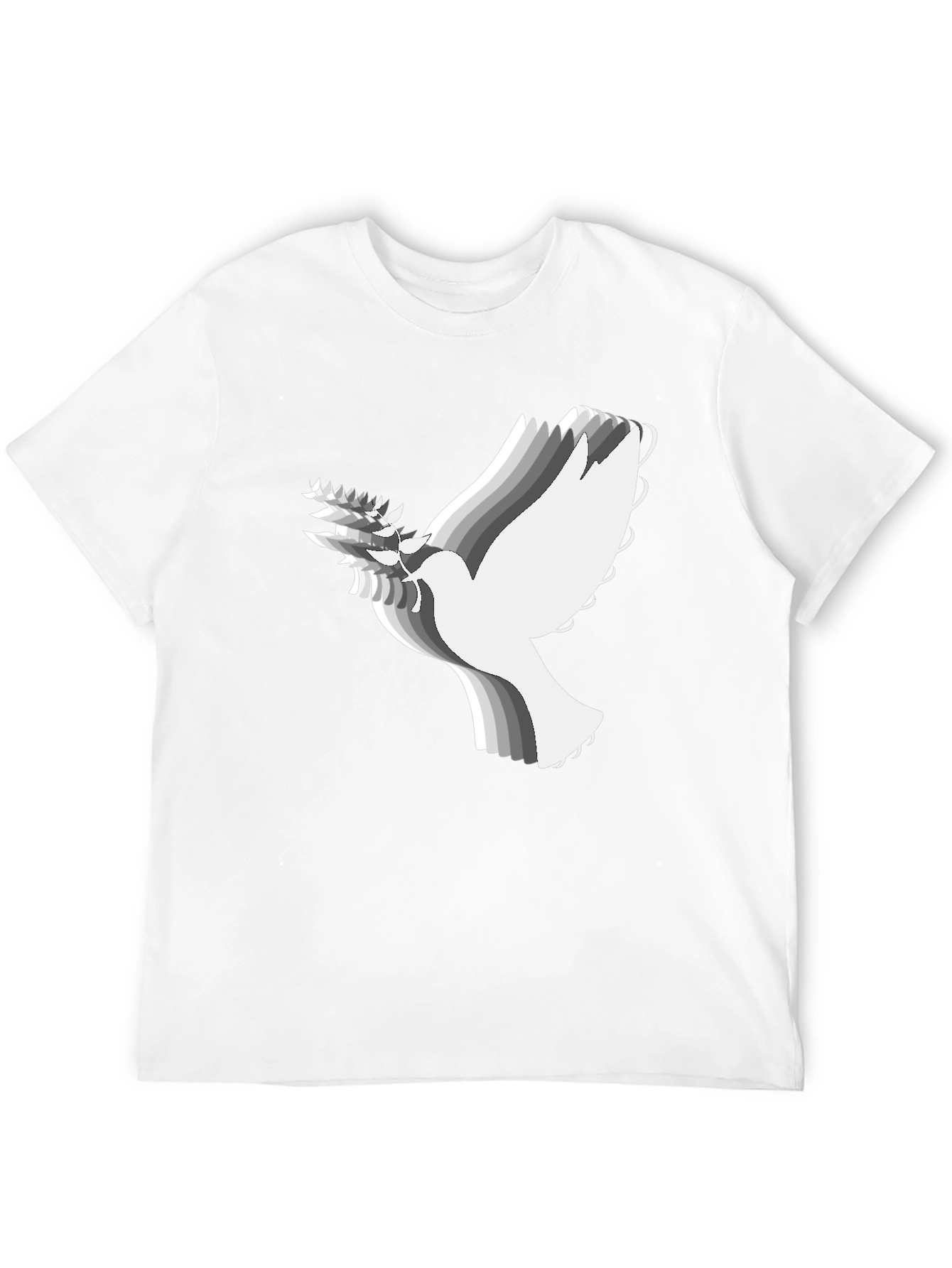 Peace Dove Graphic Tee - Black
