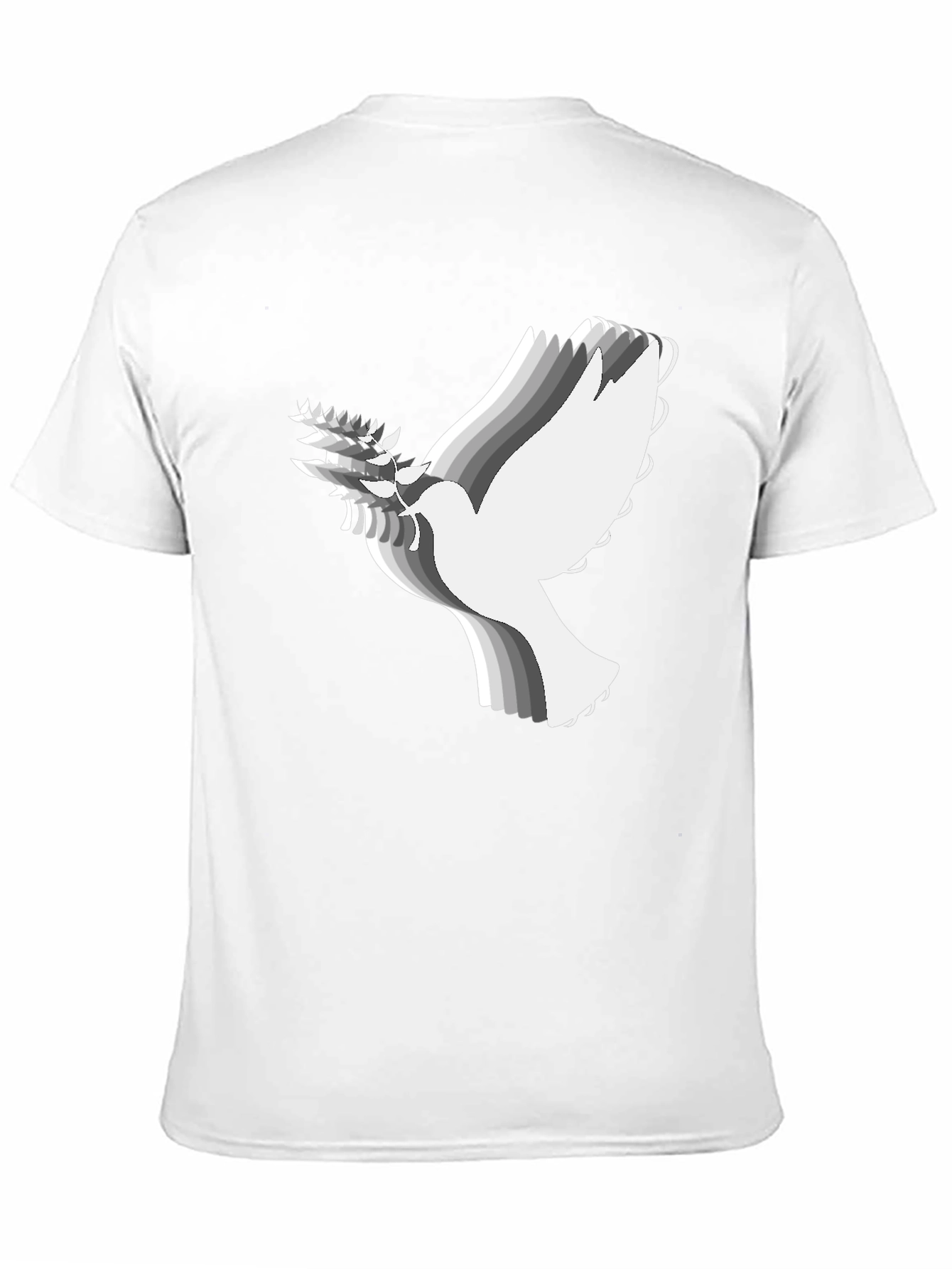 Peace Dove Graphic Tee - Black