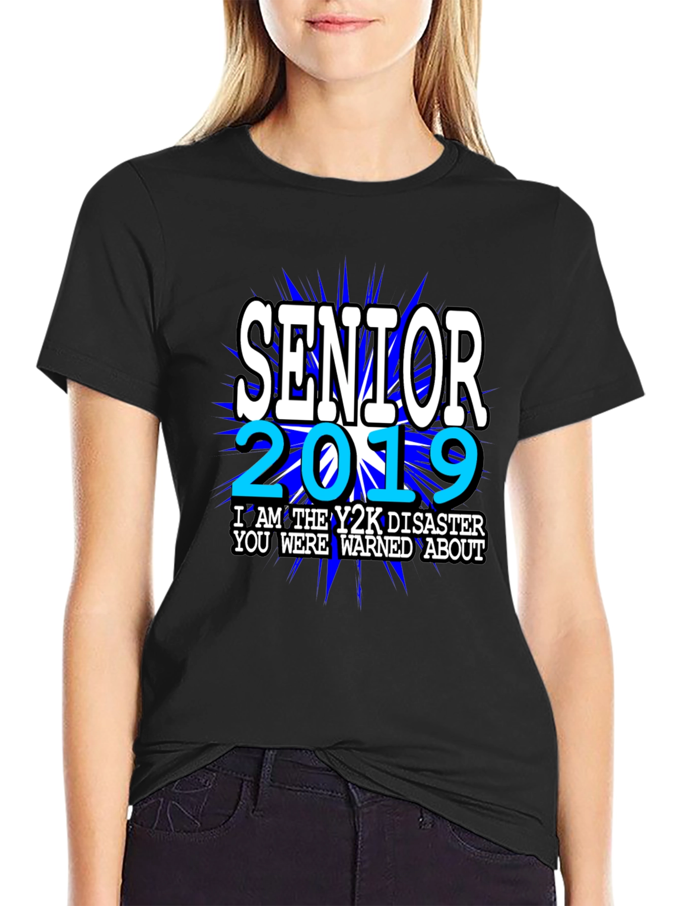 Senior 2019 Y2K Disaster T-Shirt